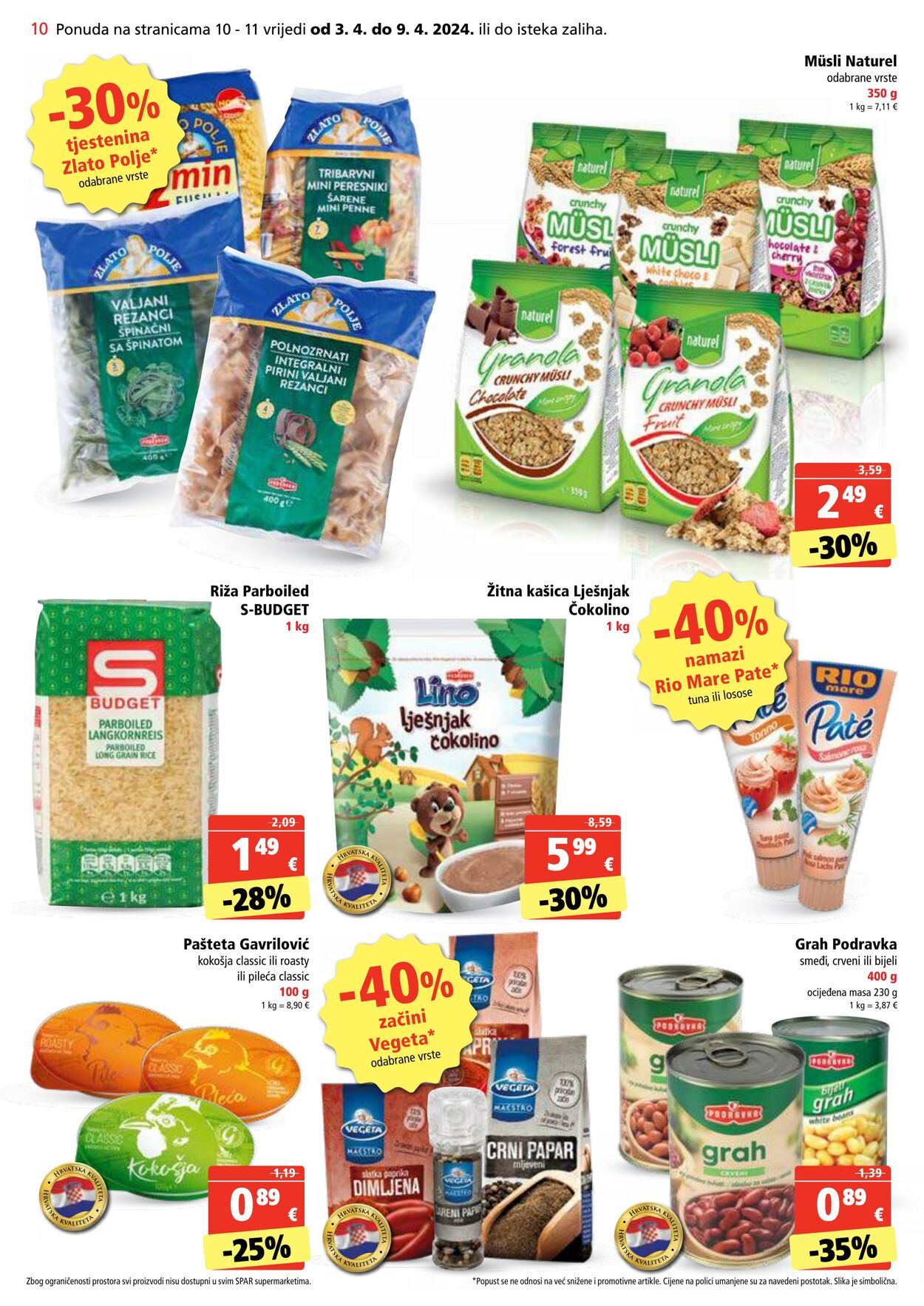 Katalog Spar 03.04.2024 - 09.04.2024