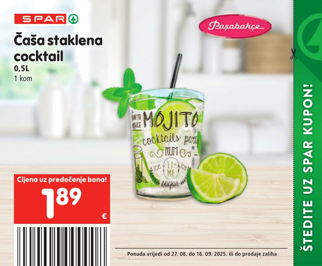 Katalog Spar 27.08.2025 - 16.09.2025