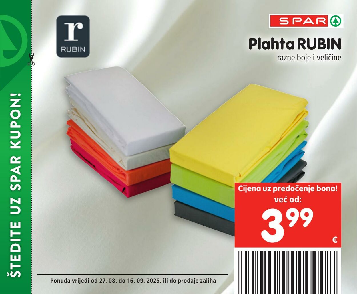 Katalog Spar 27.08.2025 - 16.09.2025
