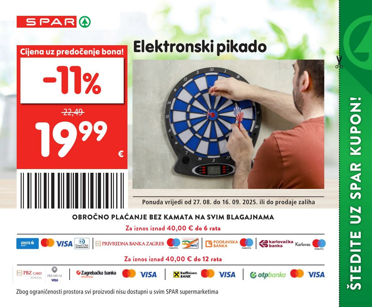 Katalog Spar 27.08.2025 - 16.09.2025