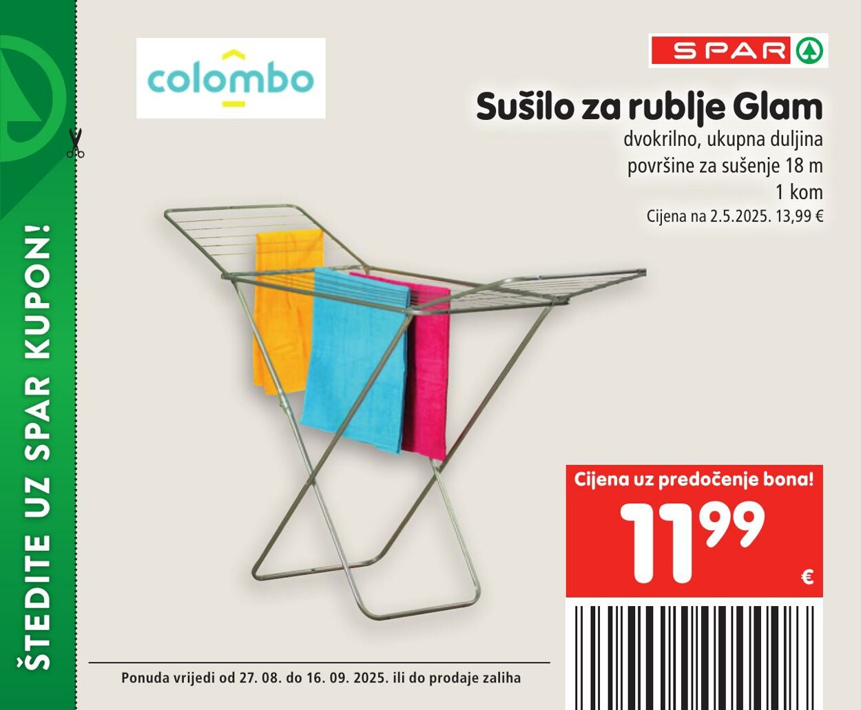 Katalog Spar 27.08.2025 - 16.09.2025