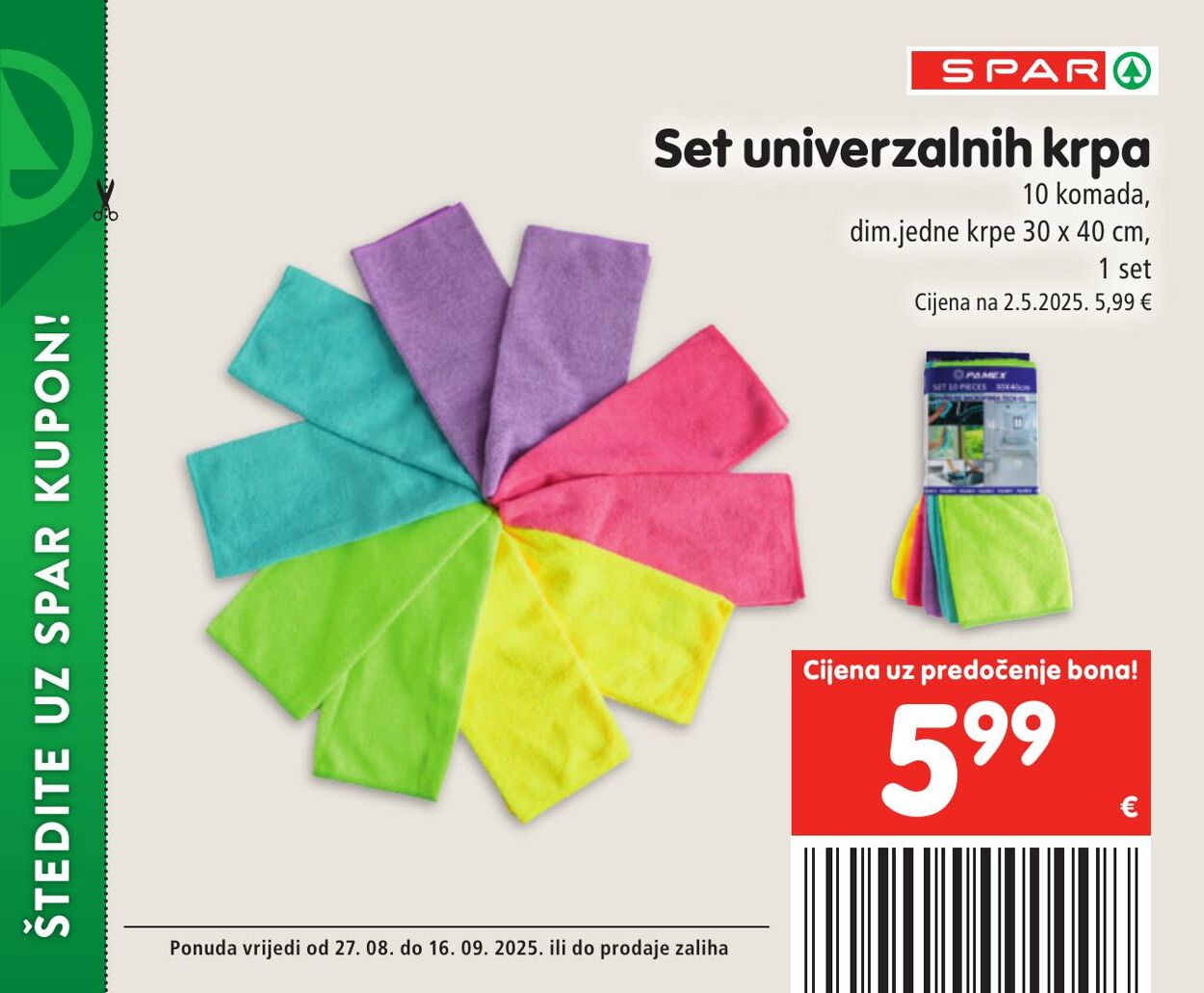 Katalog Spar 27.08.2025 - 16.09.2025