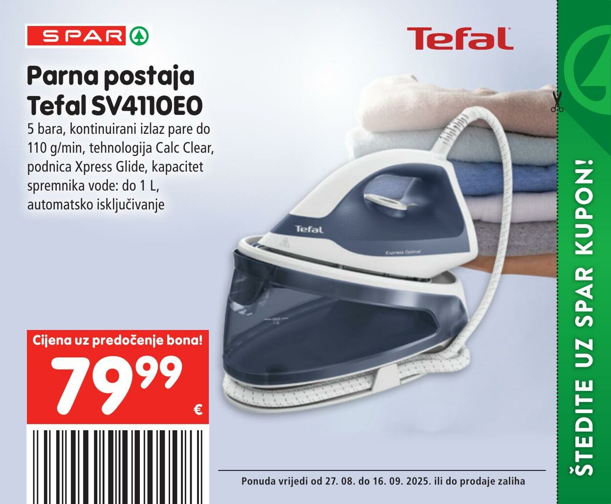 Katalog Spar 27.08.2025 - 16.09.2025