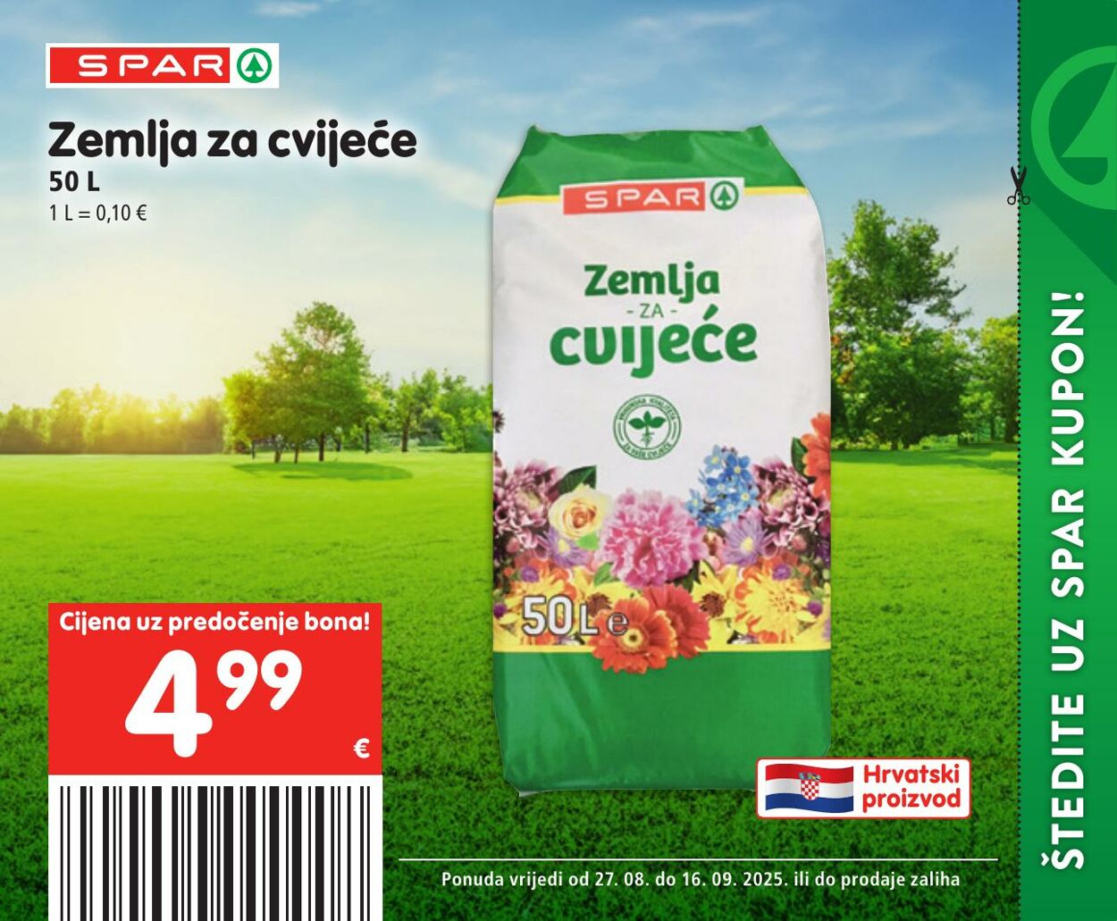 Katalog Spar 27.08.2025 - 16.09.2025