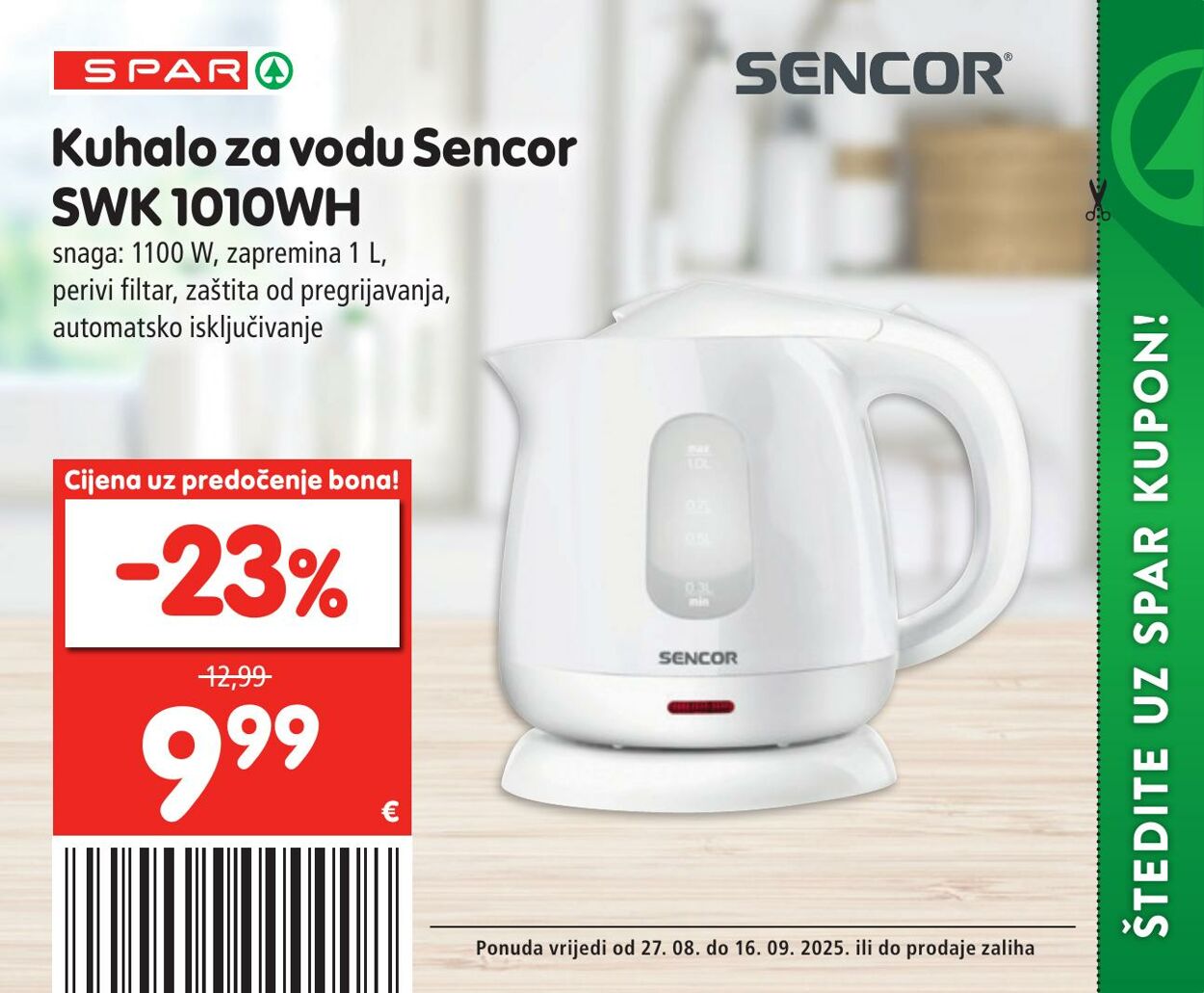 Katalog Spar 27.08.2025 - 16.09.2025