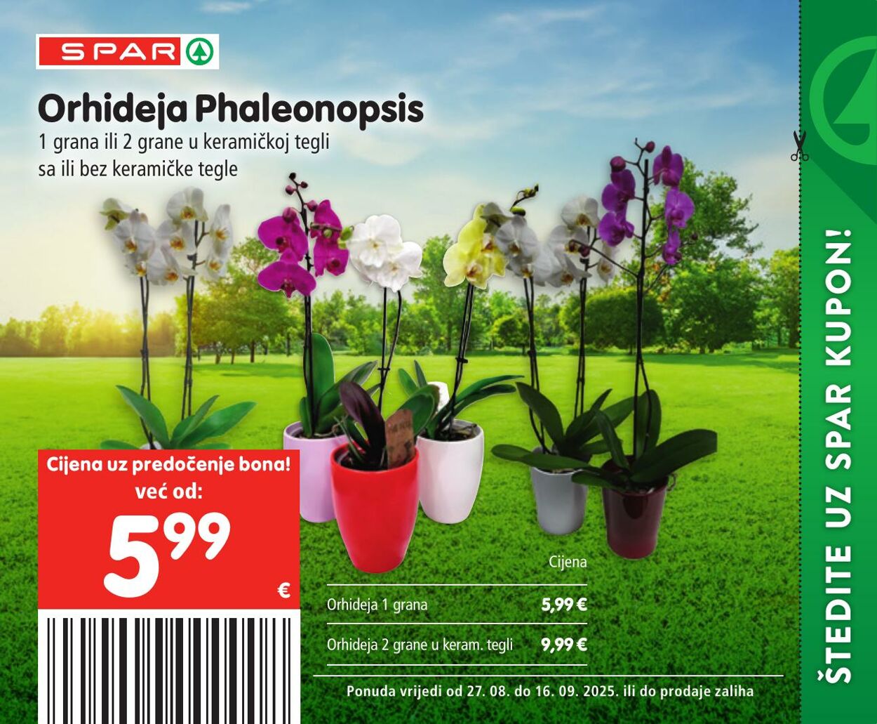 Katalog Spar 27.08.2025 - 16.09.2025