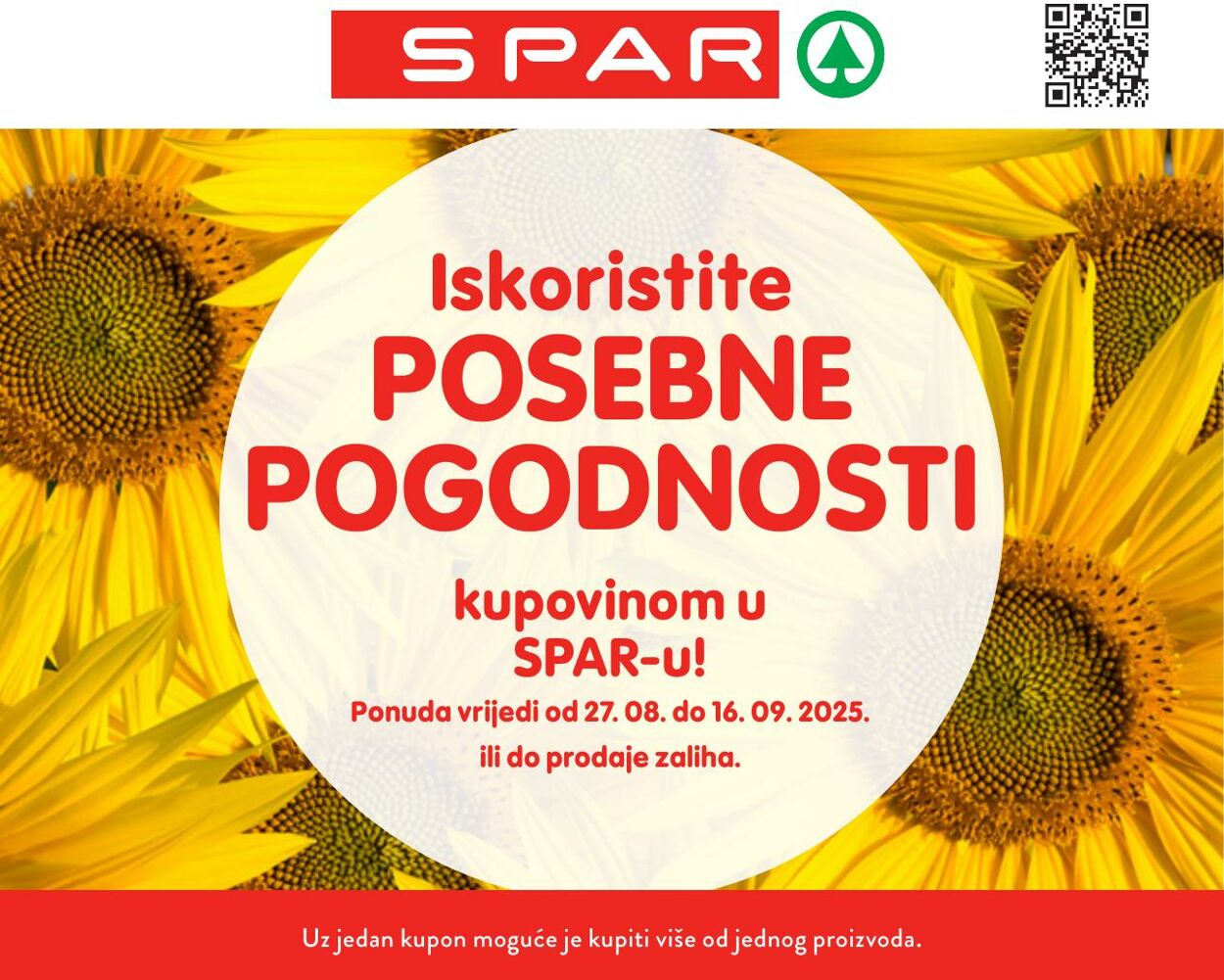 Katalog Spar 27.08.2025 - 16.09.2025