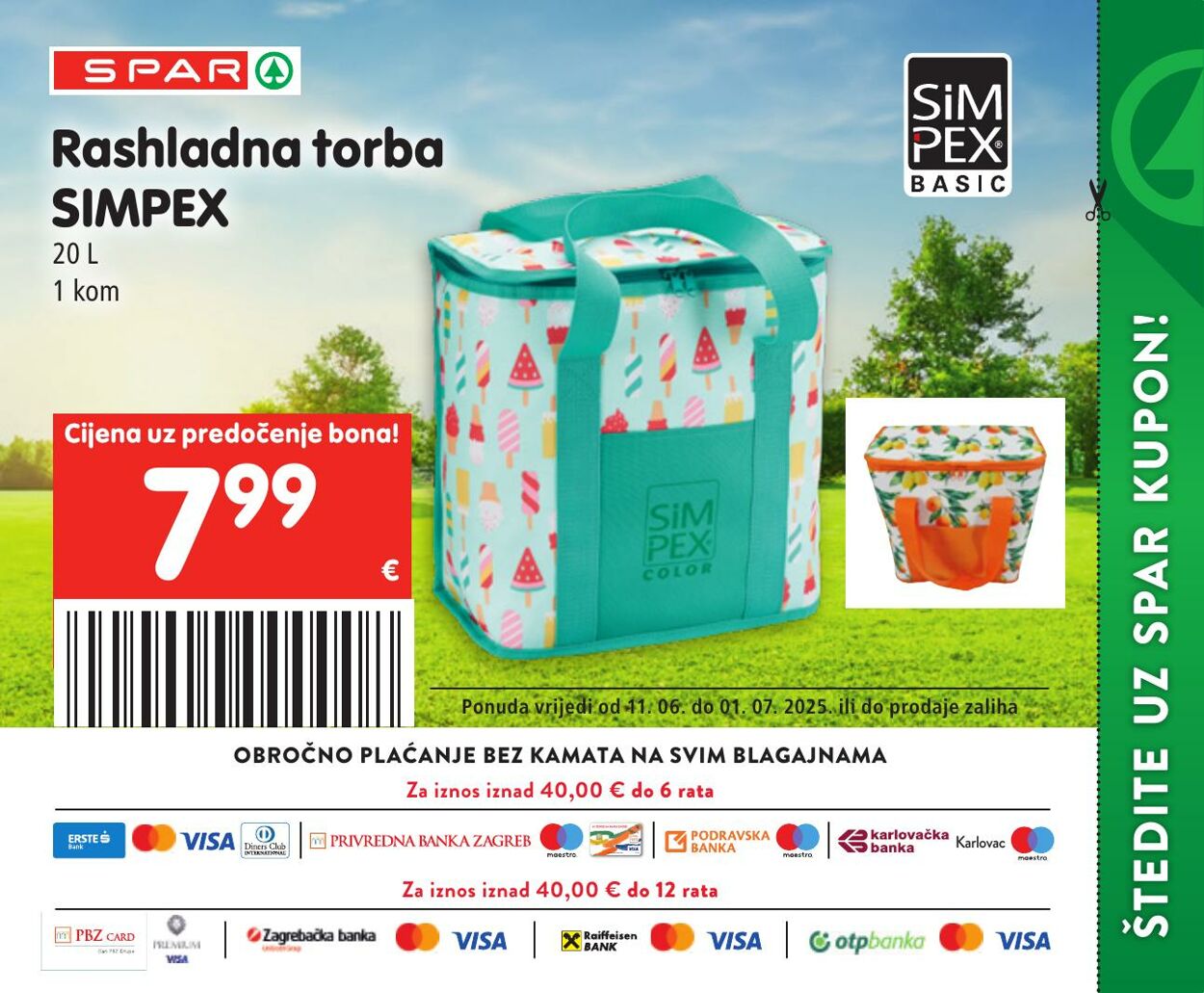 Katalog Spar 11.06.2025 - 01.07.2025