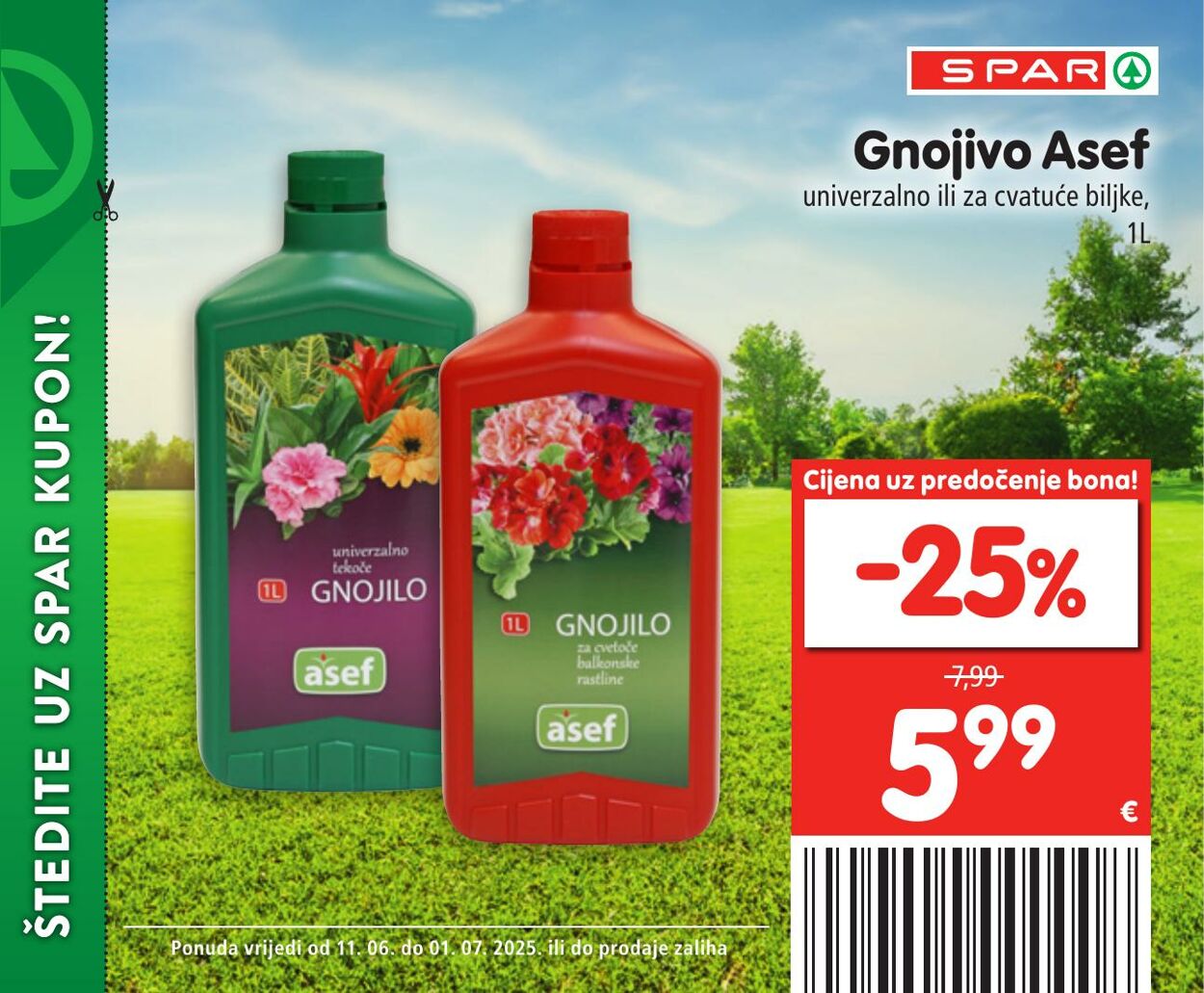 Katalog Spar 11.06.2025 - 01.07.2025