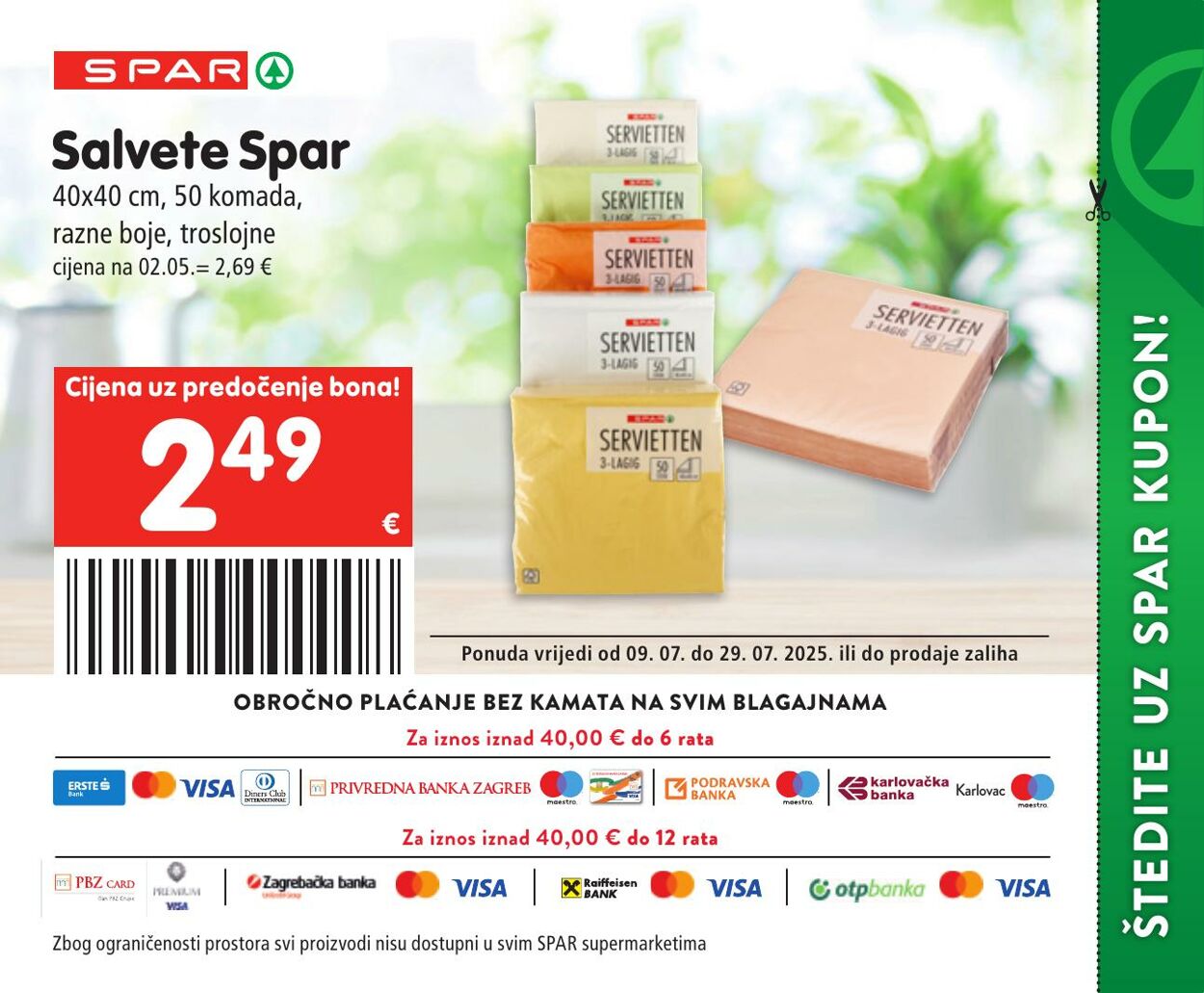 Katalog Spar 09.07.2025 - 29.07.2025