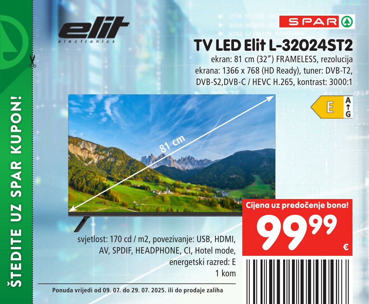 Katalog Spar 09.07.2025 - 29.07.2025
