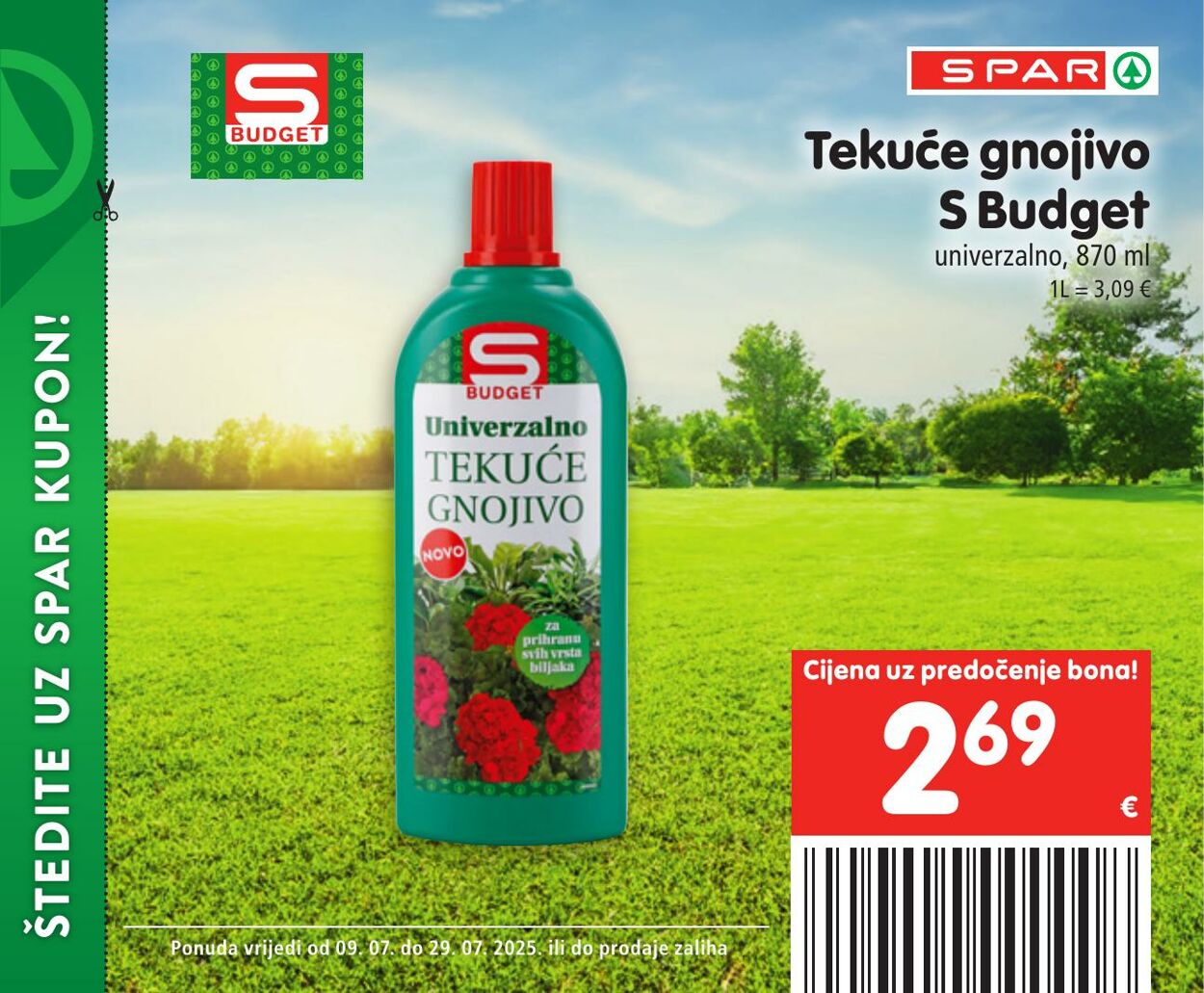 Katalog Spar 09.07.2025 - 29.07.2025