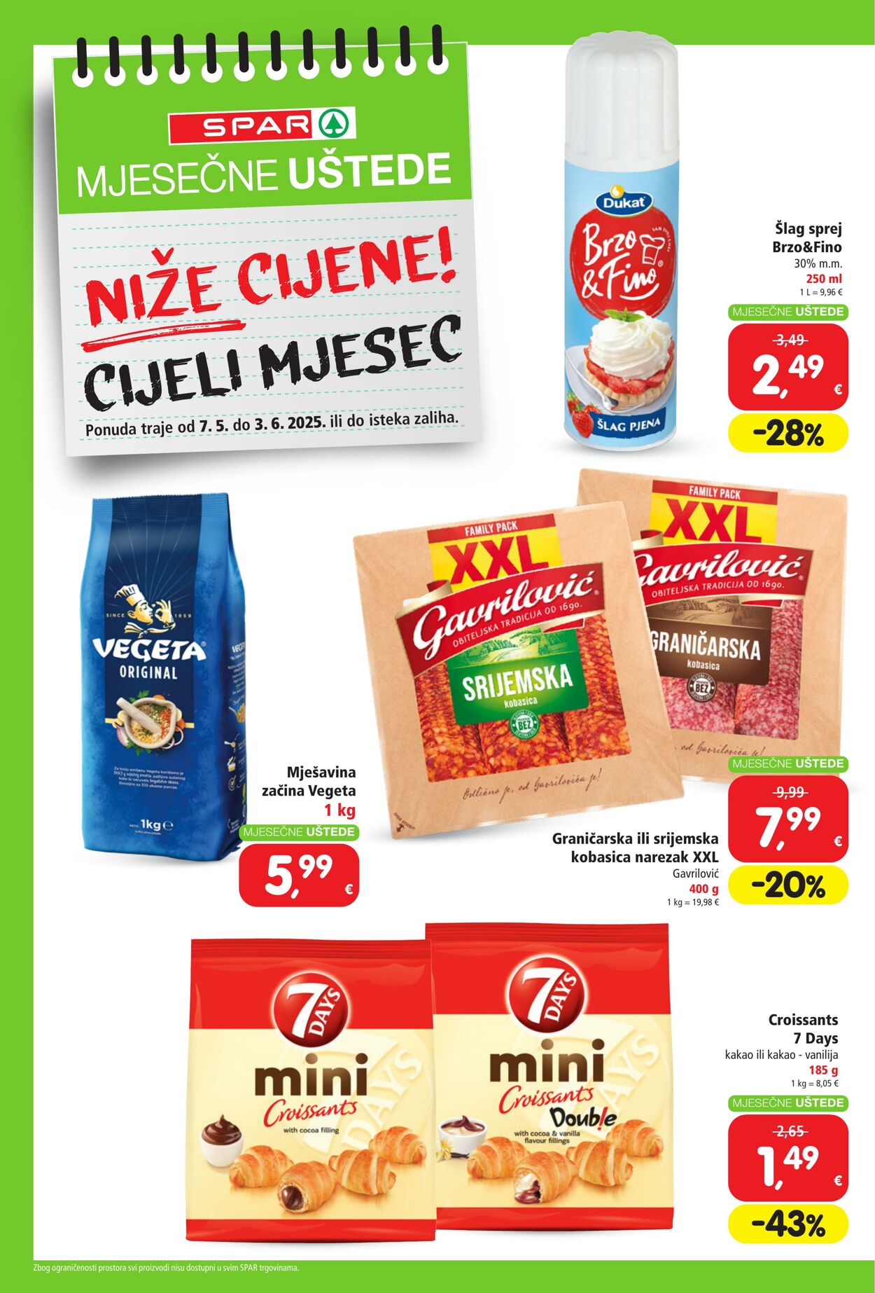 Katalog Spar 07.05.2025 - 03.06.2025