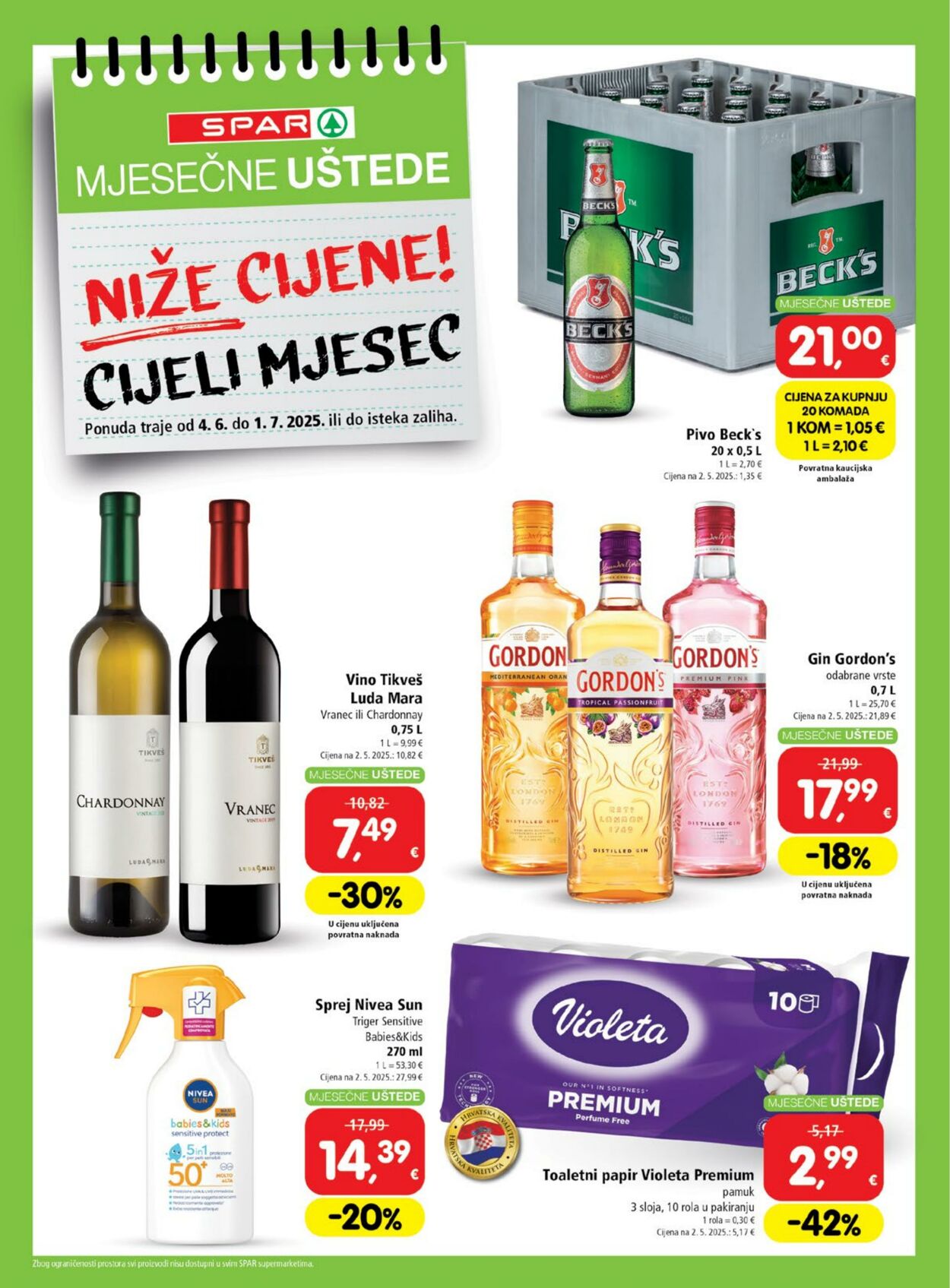 Katalog Spar 04.06.2025 - 01.07.2025