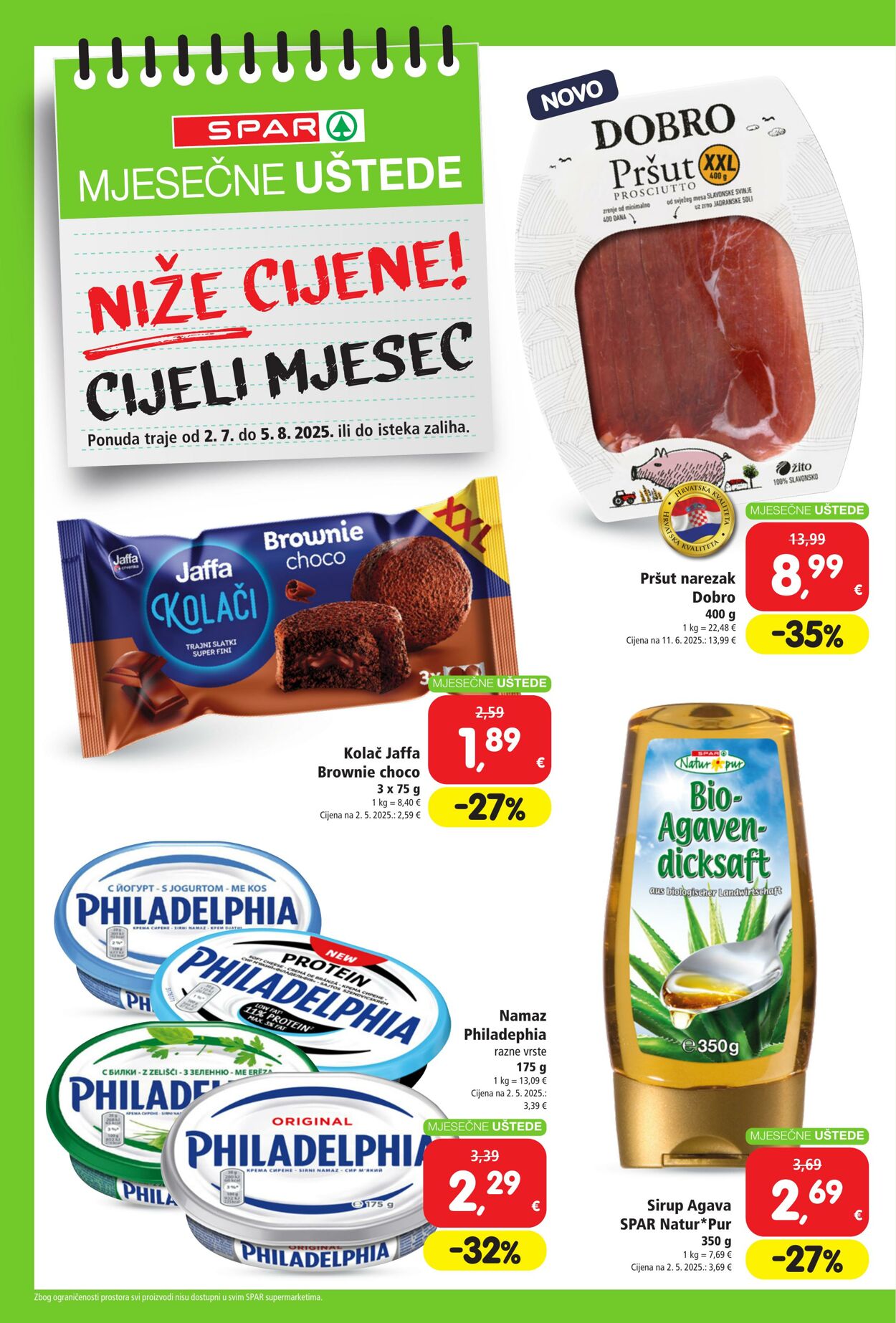 Katalog Spar 02.07.2025 - 08.08.2025