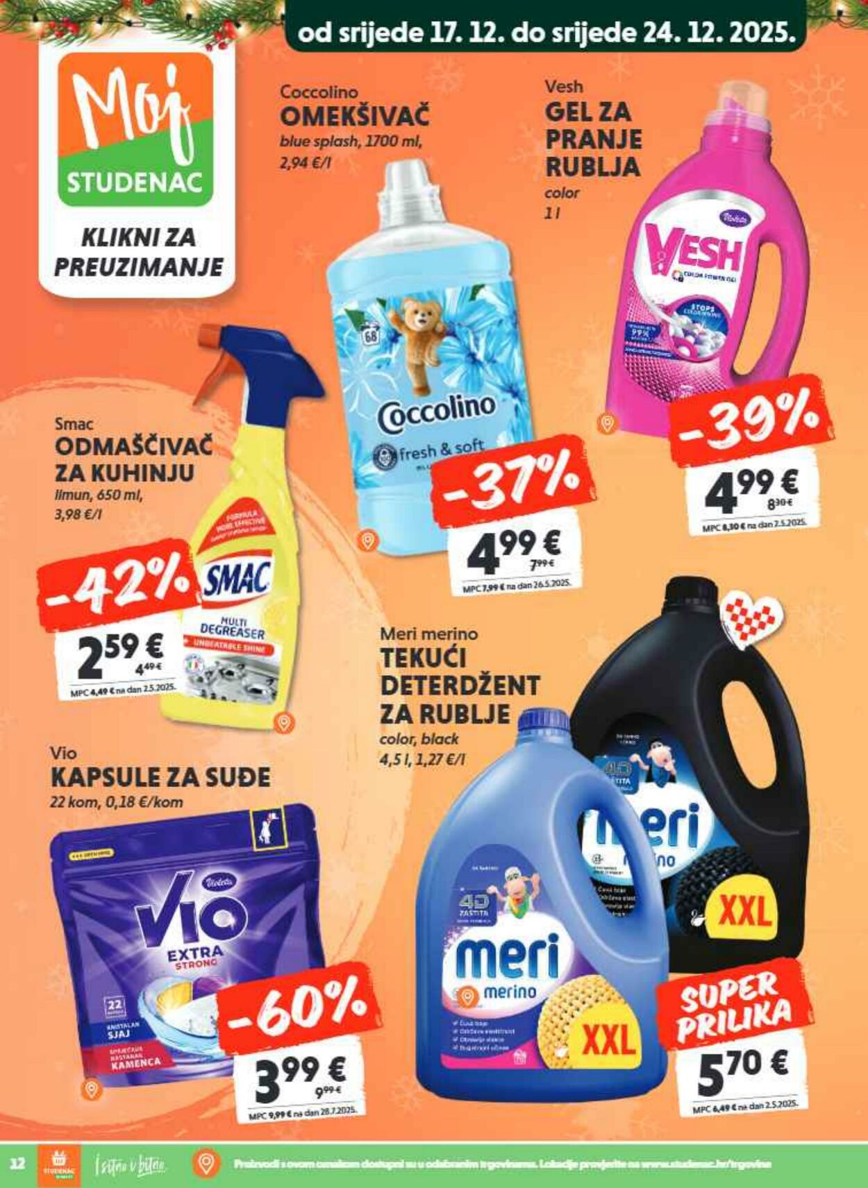 Katalog Studenac 17.12.2025 - 24.12.2025