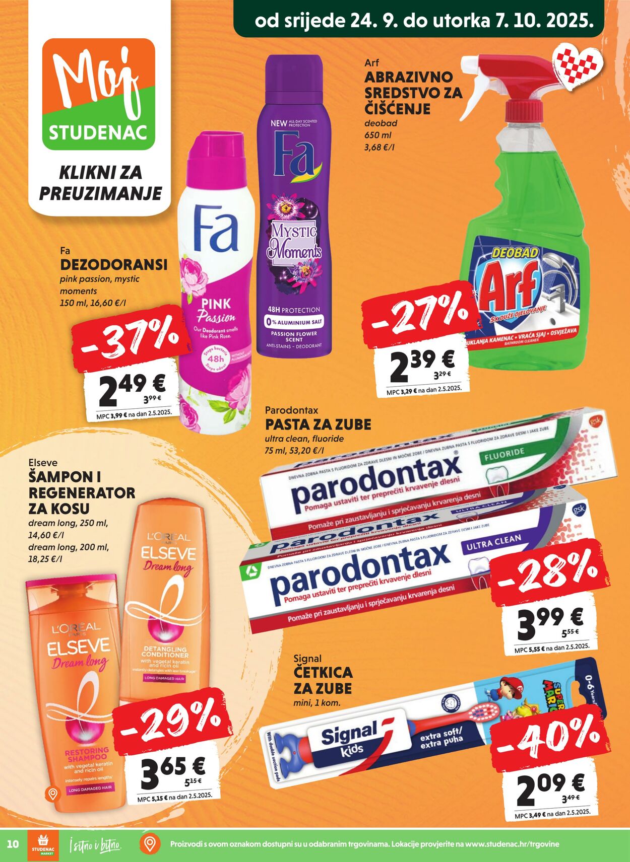 Katalog Studenac 24.09.2025 - 07.10.2025