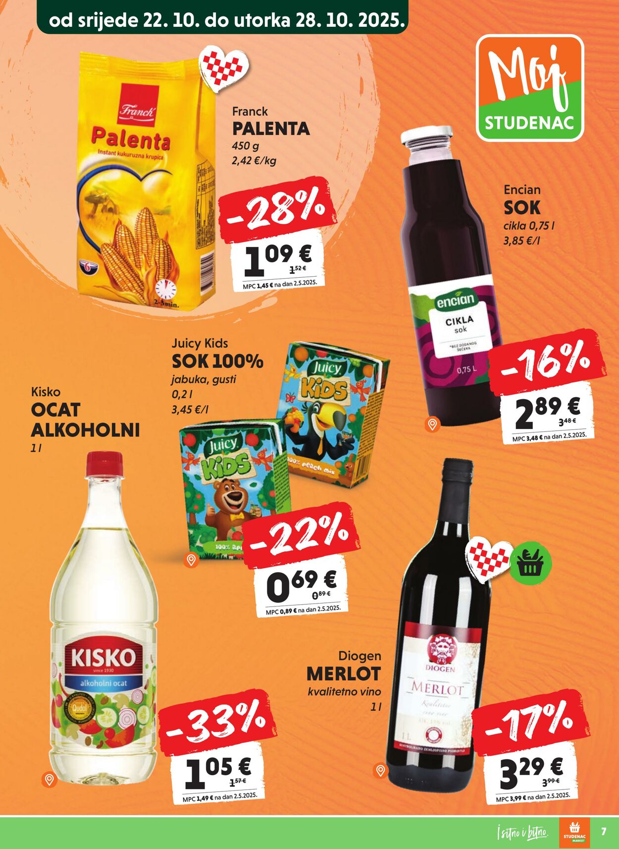 Katalog Studenac 22.10.2025 - 28.10.2025