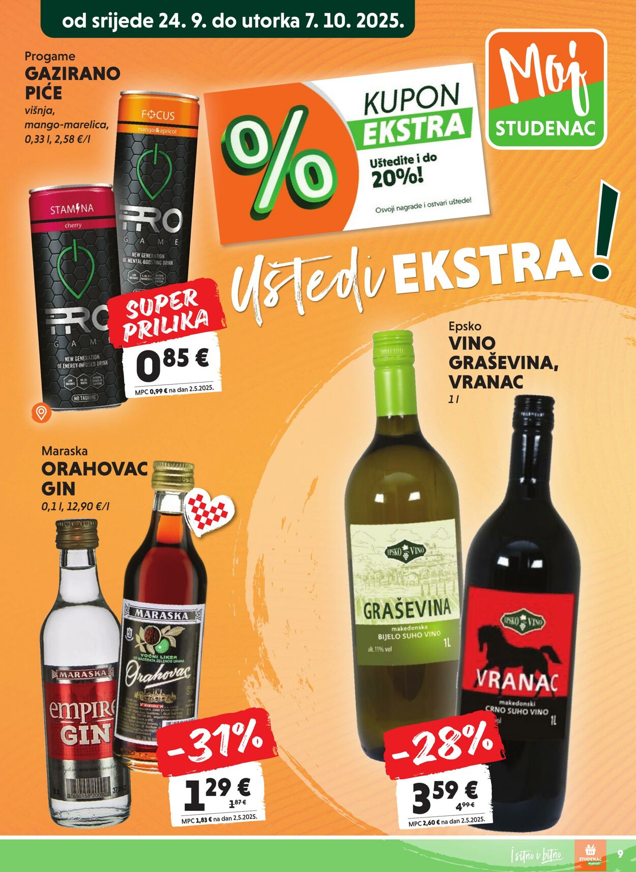 Katalog Studenac 24.09.2025 - 07.10.2025