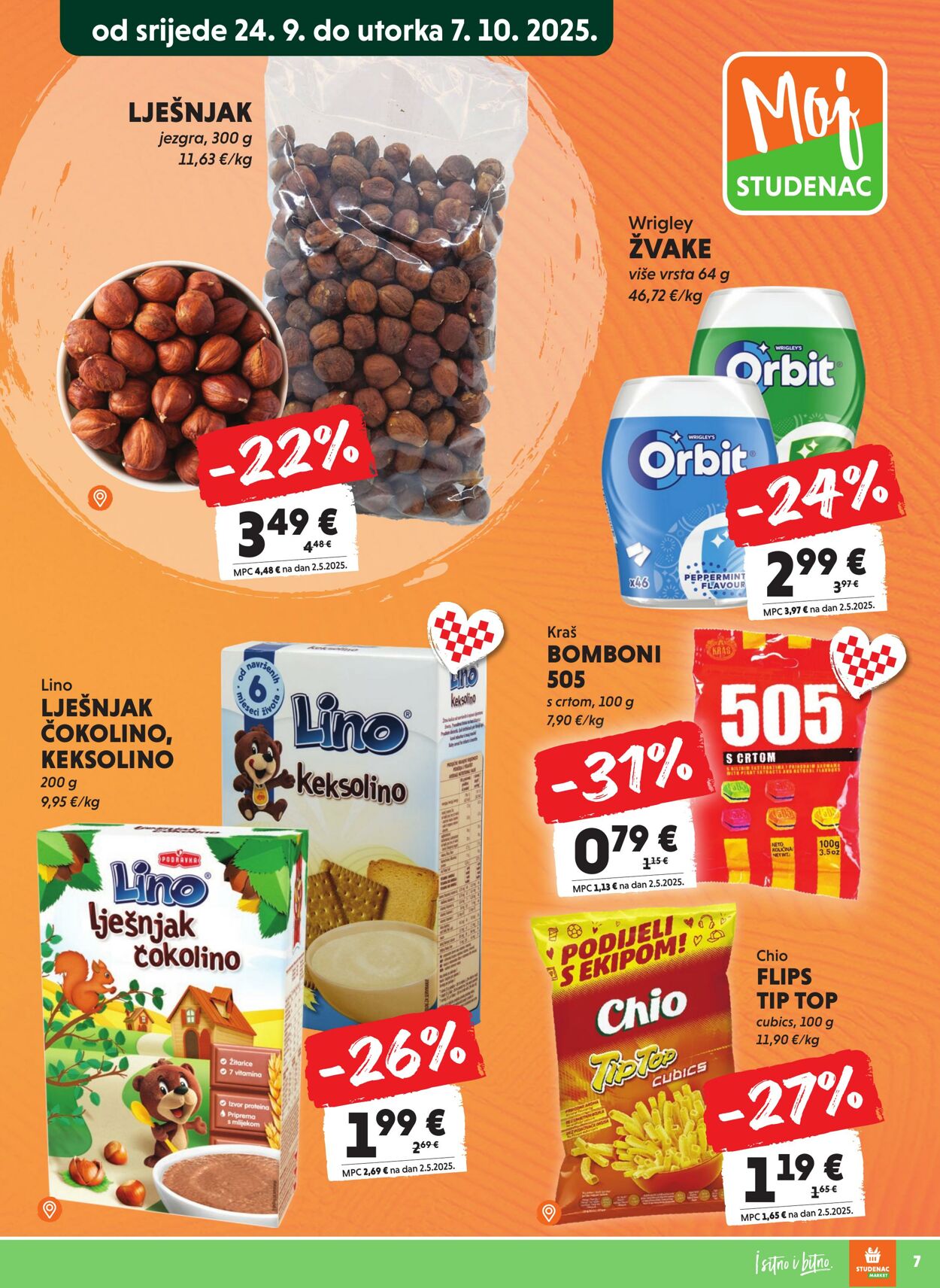 Katalog Studenac 24.09.2025 - 07.10.2025