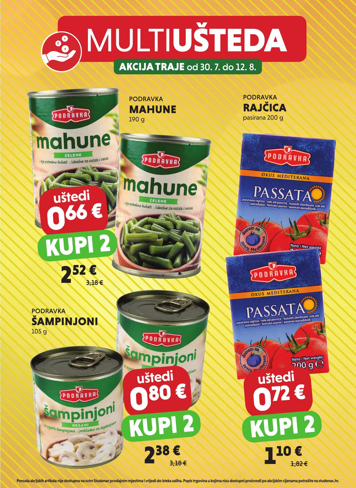 Katalog Studenac 30.07.2025 - 12.08.2025