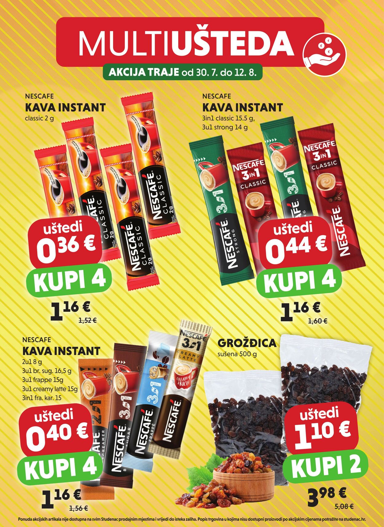 Katalog Studenac 30.07.2025 - 12.08.2025