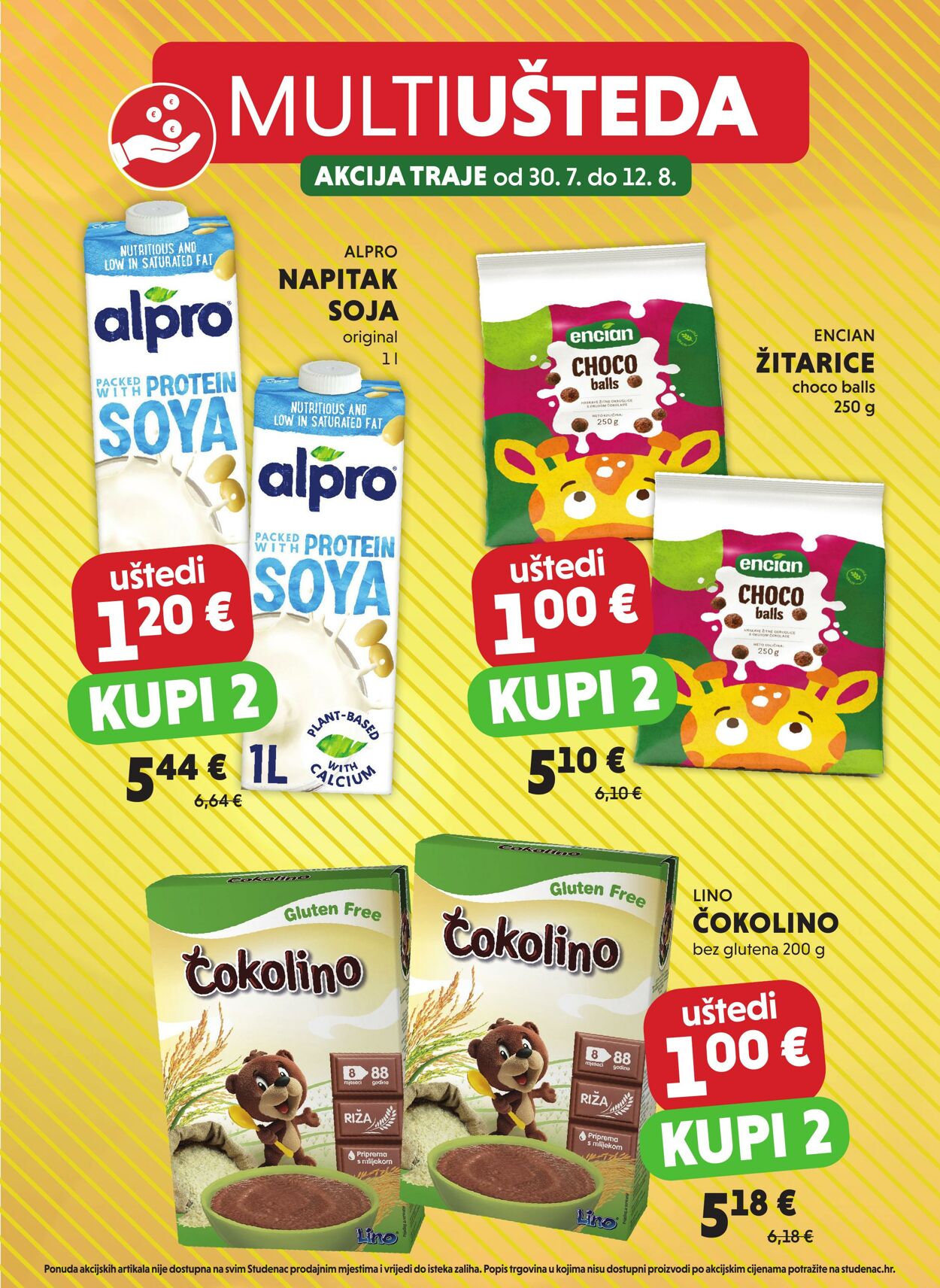 Katalog Studenac 30.07.2025 - 12.08.2025
