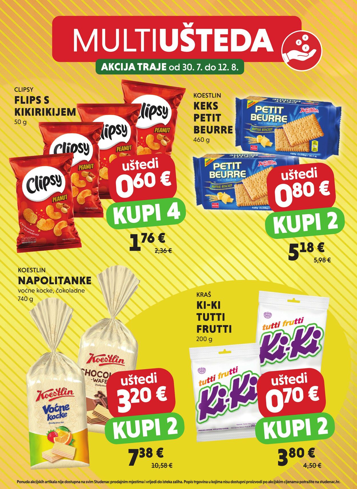 Katalog Studenac 30.07.2025 - 12.08.2025