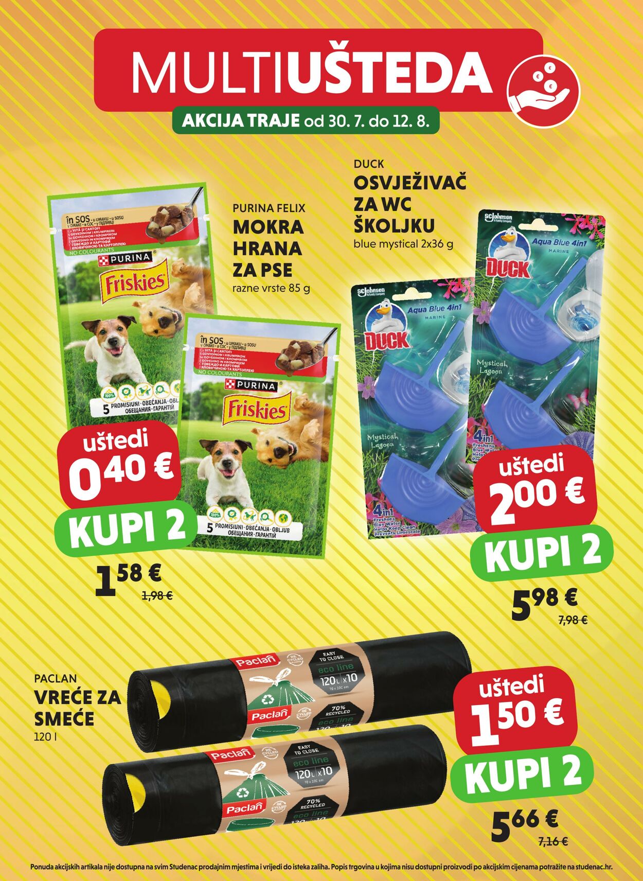 Katalog Studenac 30.07.2025 - 12.08.2025