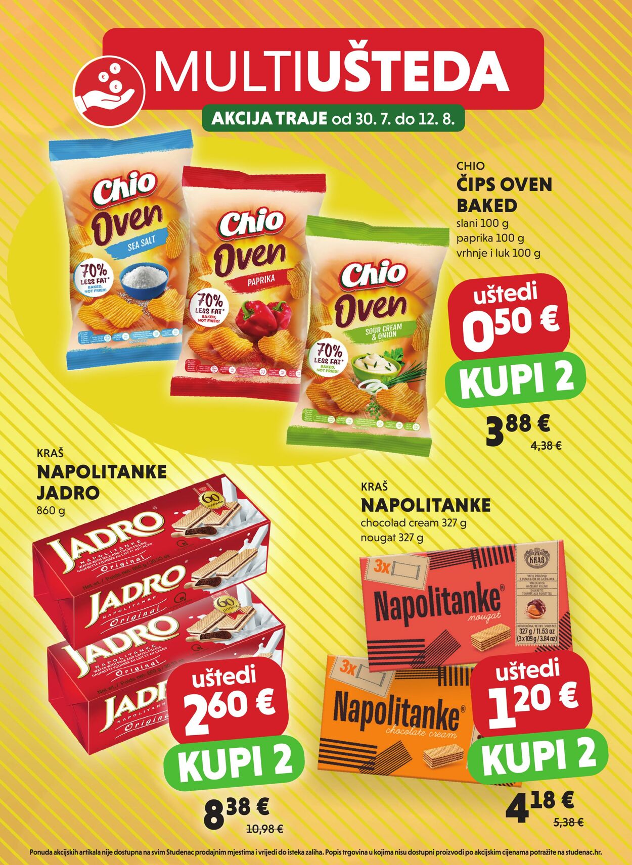 Katalog Studenac 30.07.2025 - 12.08.2025