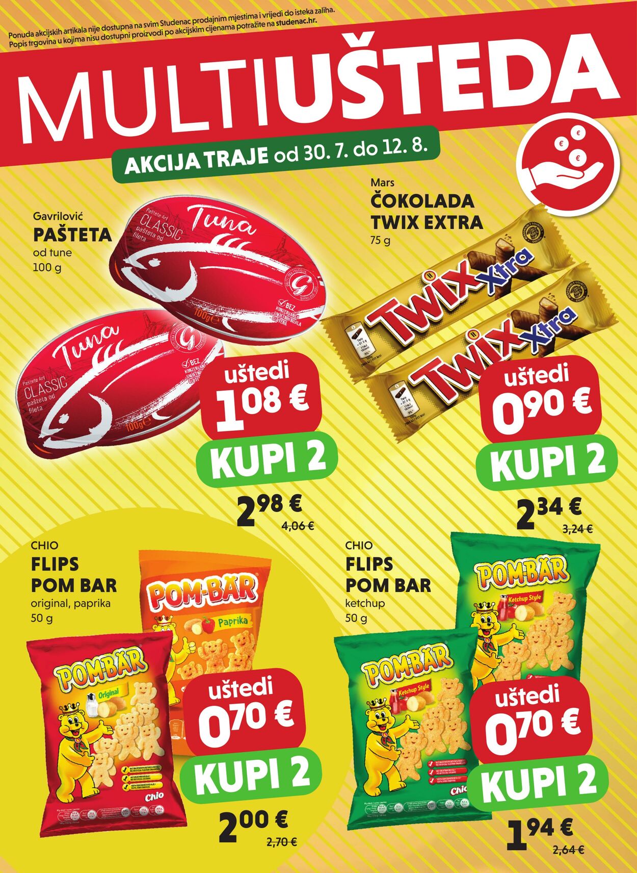 Katalog Studenac 30.07.2025 - 12.08.2025