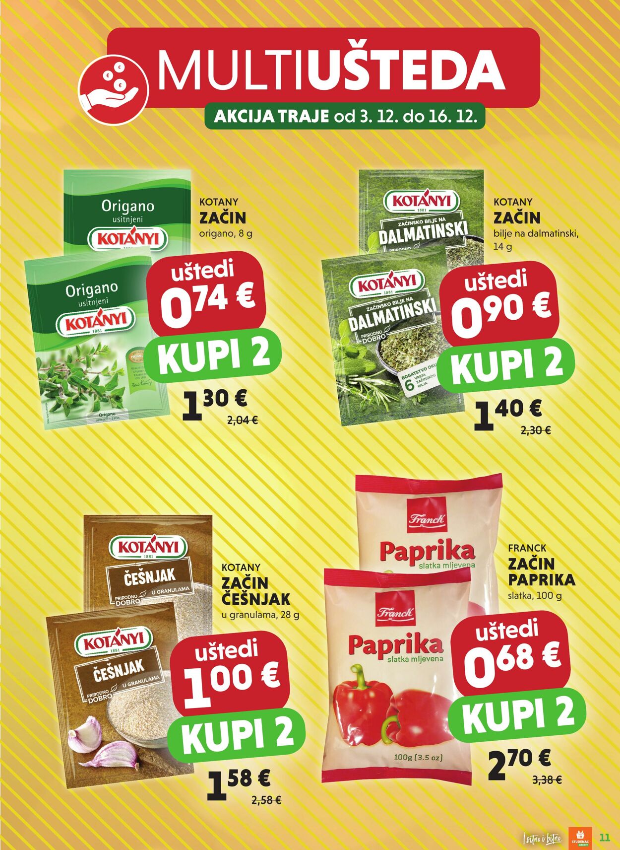 Katalog Studenac 03.12.2025 - 16.12.2025