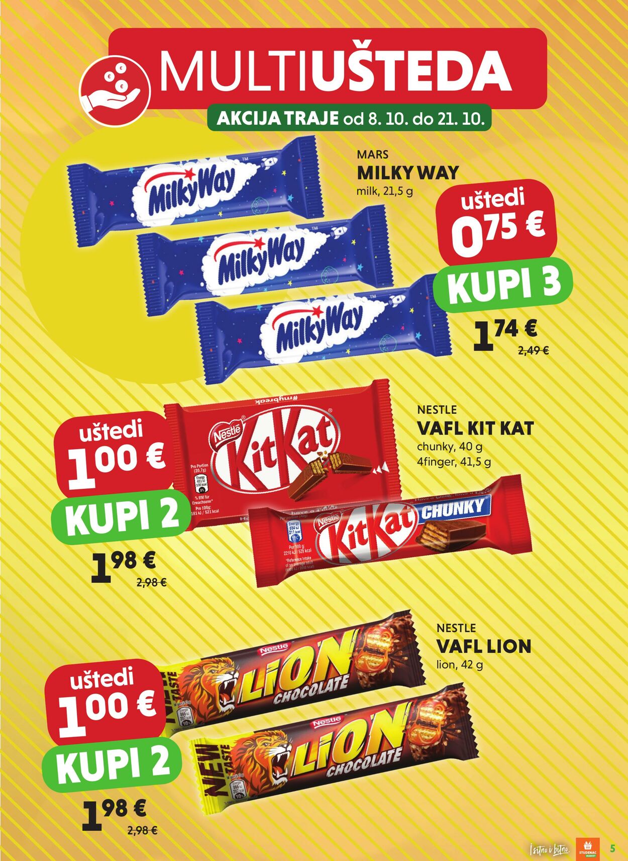 Katalog Studenac 08.10.2025 - 21.10.2025