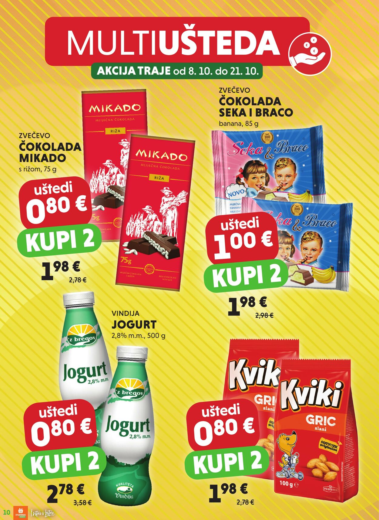 Katalog Studenac 08.10.2025 - 21.10.2025