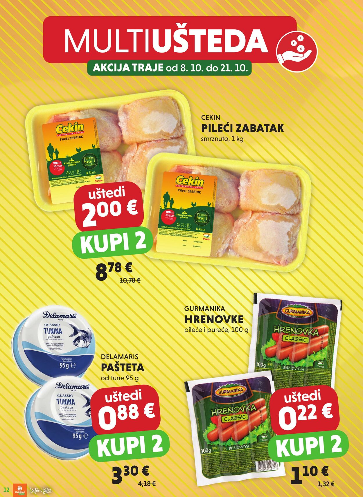 Katalog Studenac 08.10.2025 - 21.10.2025