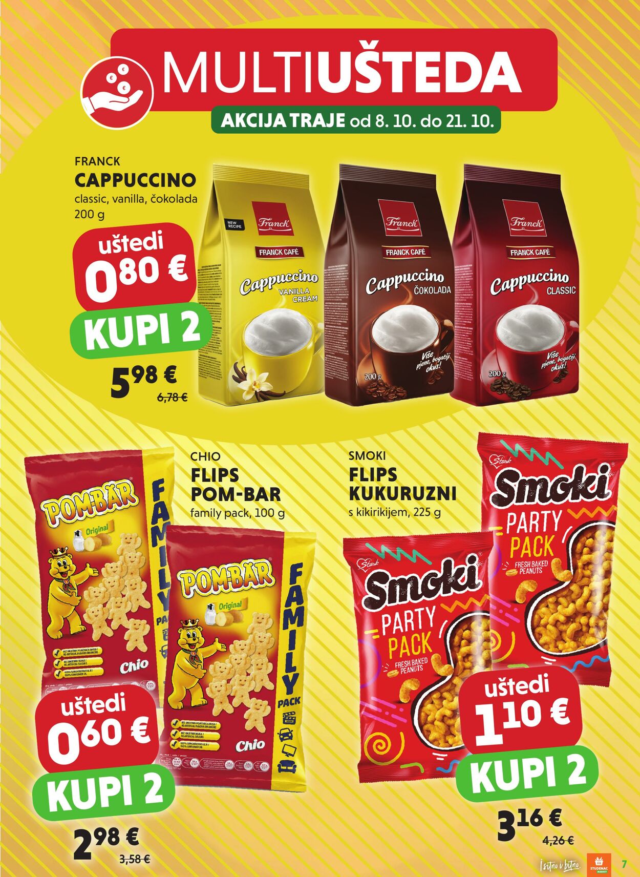 Katalog Studenac 08.10.2025 - 21.10.2025