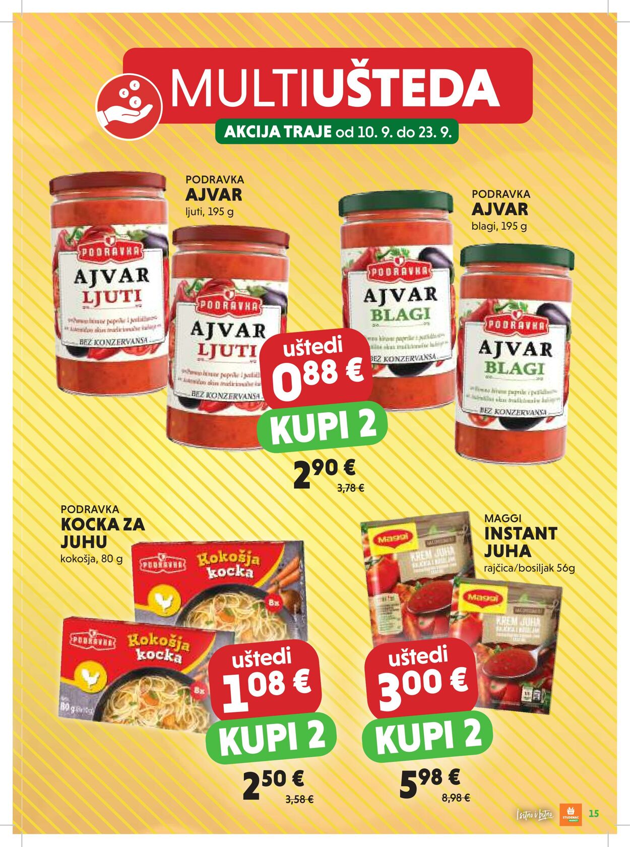 Katalog Studenac 10.09.2025 - 23.09.2025