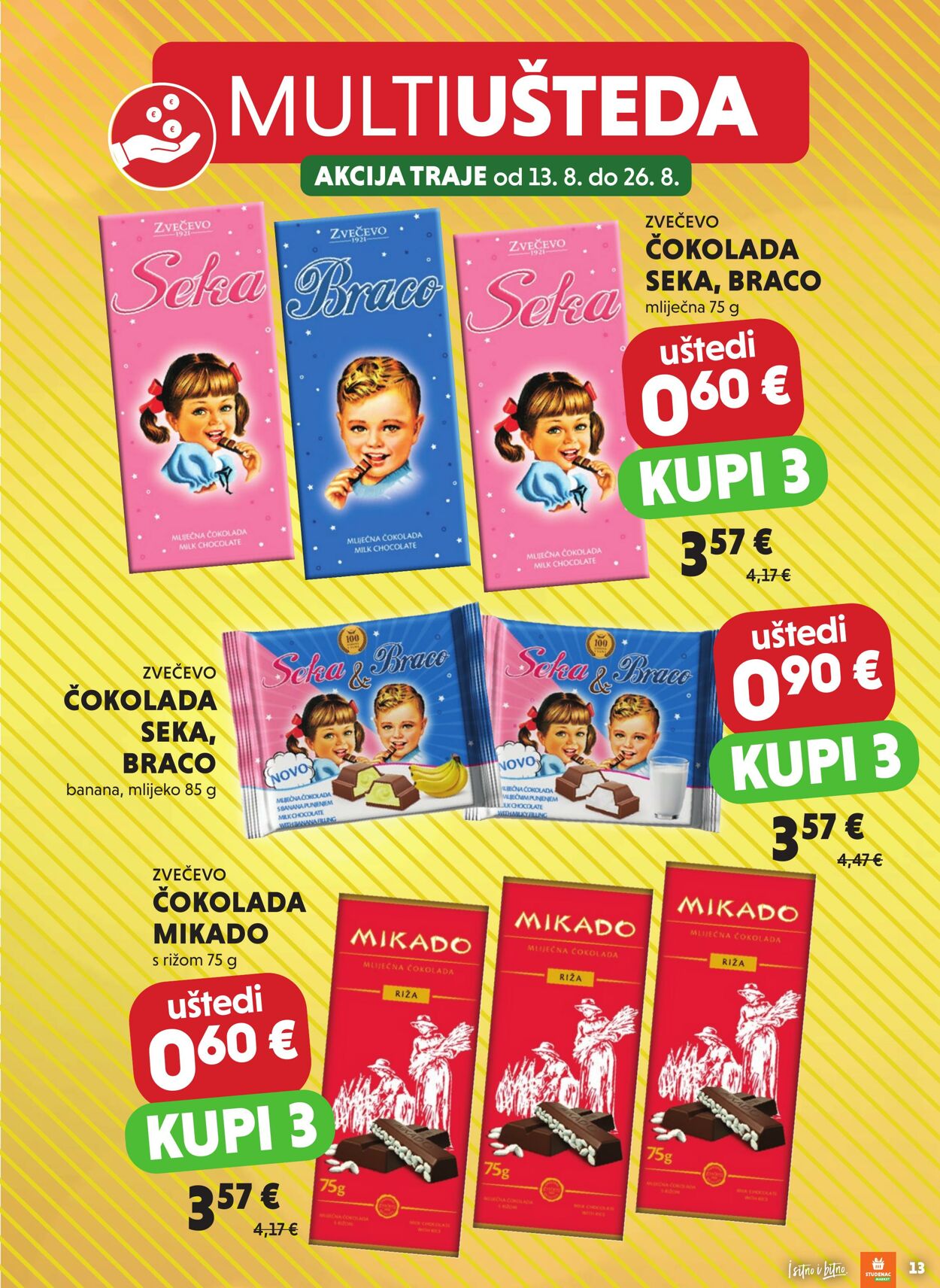 Katalog Studenac 13.08.2025 - 26.08.2025
