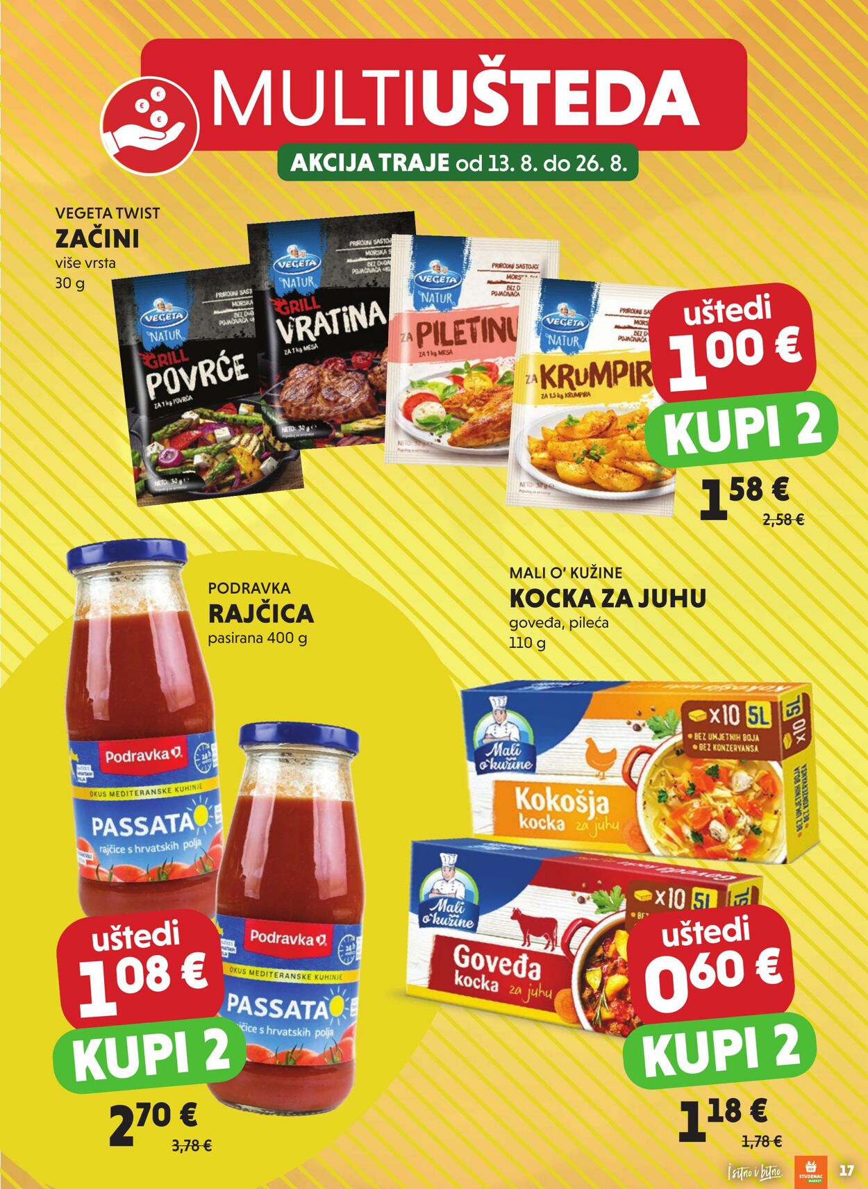 Katalog Studenac 13.08.2025 - 26.08.2025