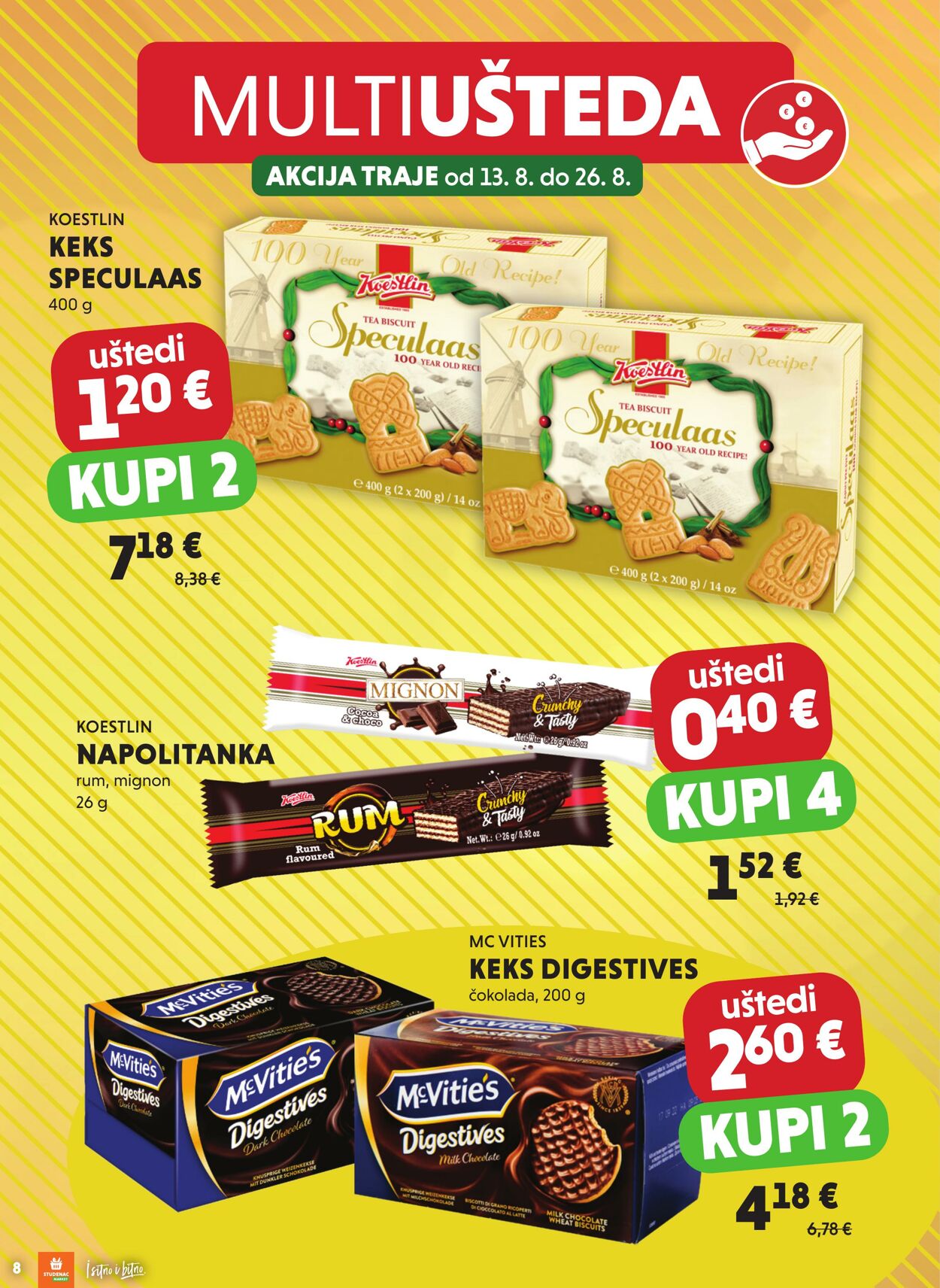 Katalog Studenac 13.08.2025 - 26.08.2025