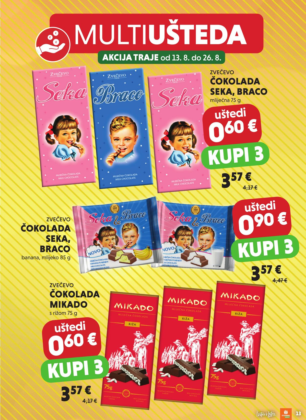 Katalog Studenac 13.08.2025 - 26.08.2025