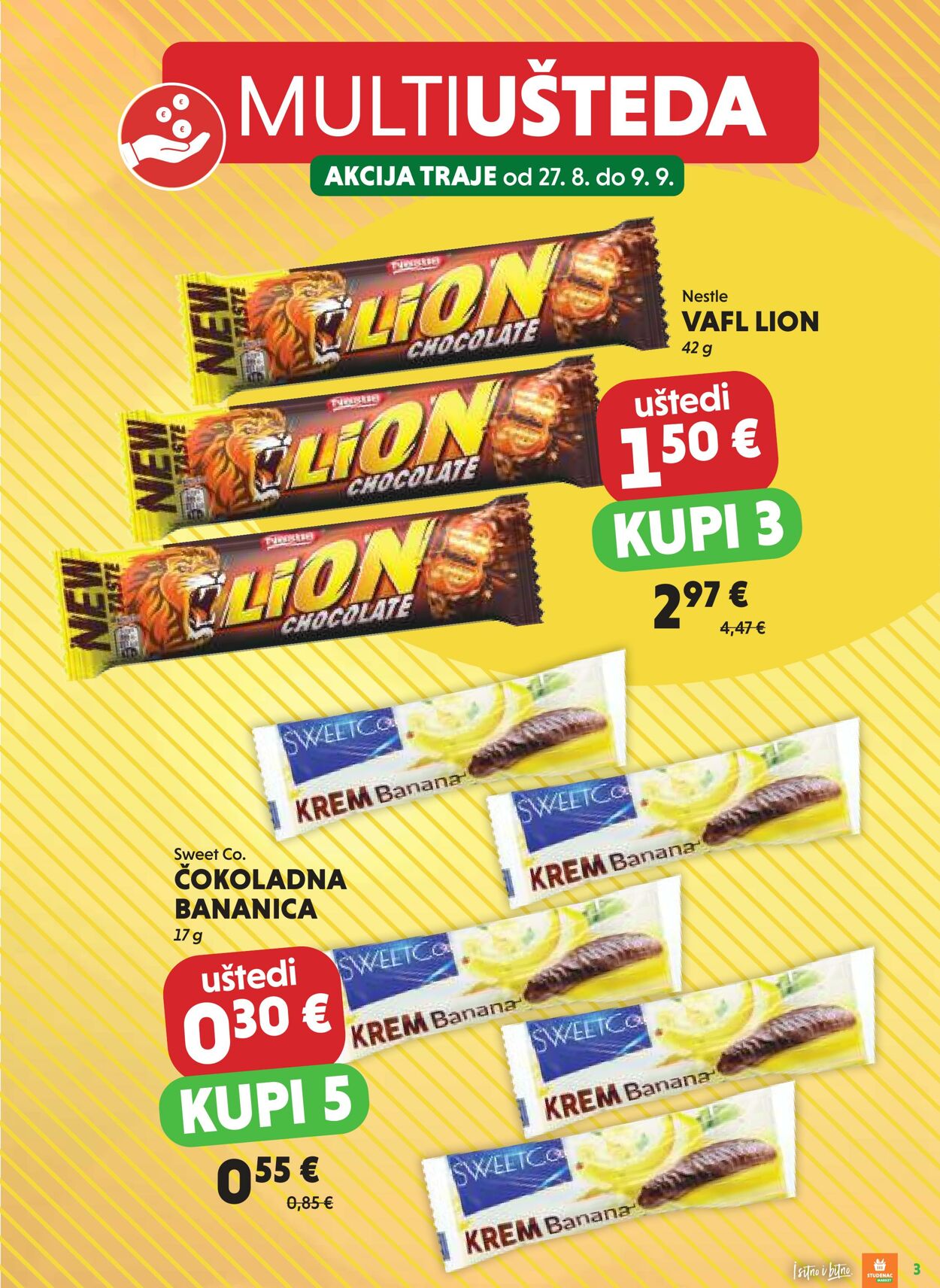 Katalog Studenac 27.08.2025 - 09.09.2025