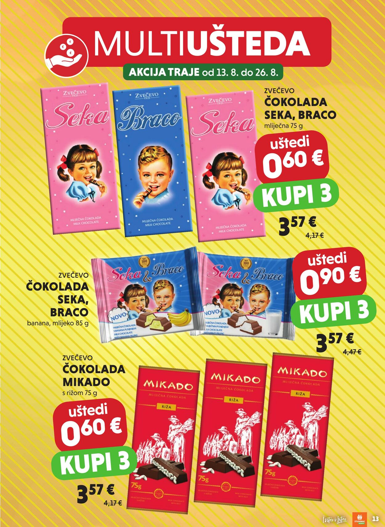 Katalog Studenac 13.08.2025 - 26.08.2025