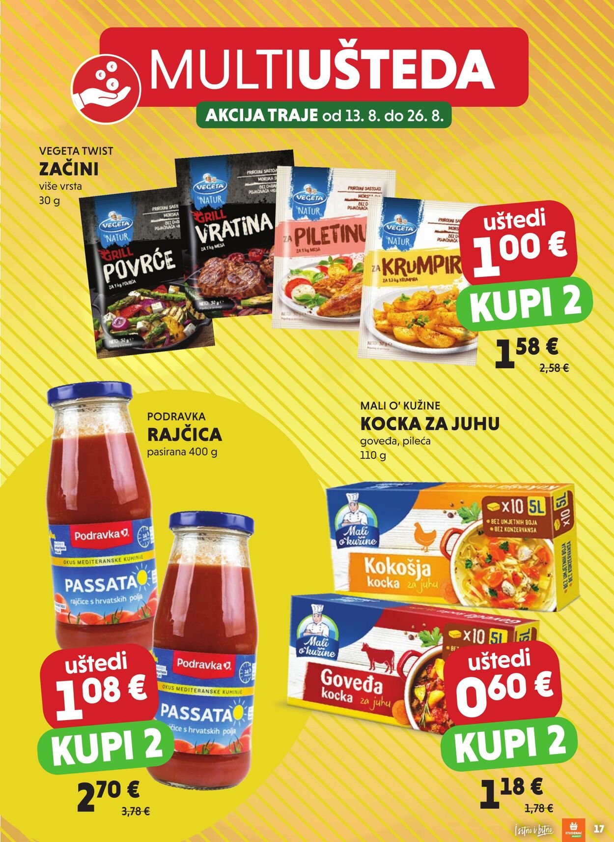 Katalog Studenac 13.08.2025 - 26.08.2025