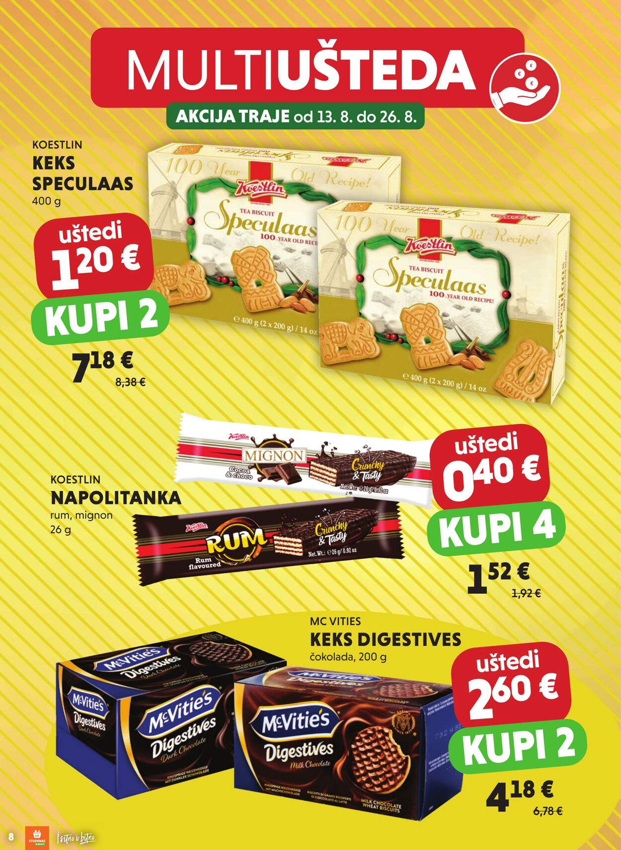 Katalog Studenac 13.08.2025 - 26.08.2025