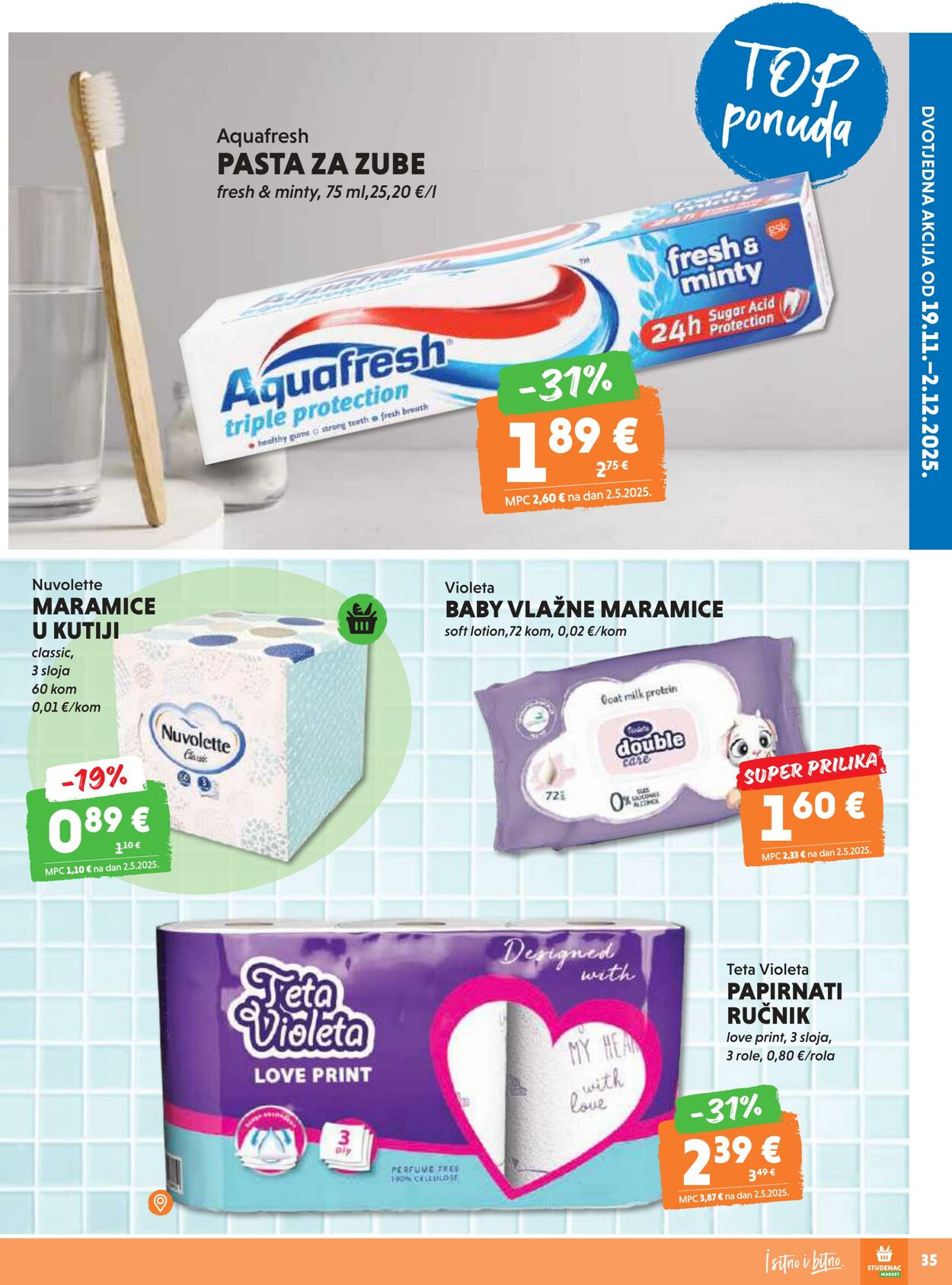 Katalog Studenac 19.11.2025 - 25.11.2025