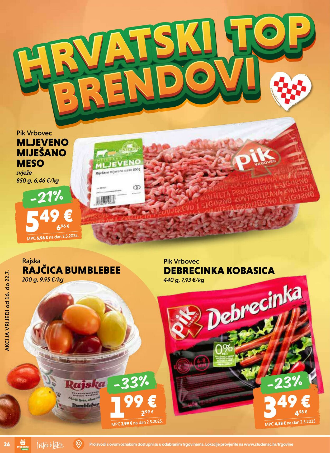 Katalog Studenac 16.07.2025 - 29.07.2025