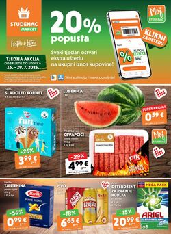 Katalog Studenac 16.07.2025 - 29.07.2025