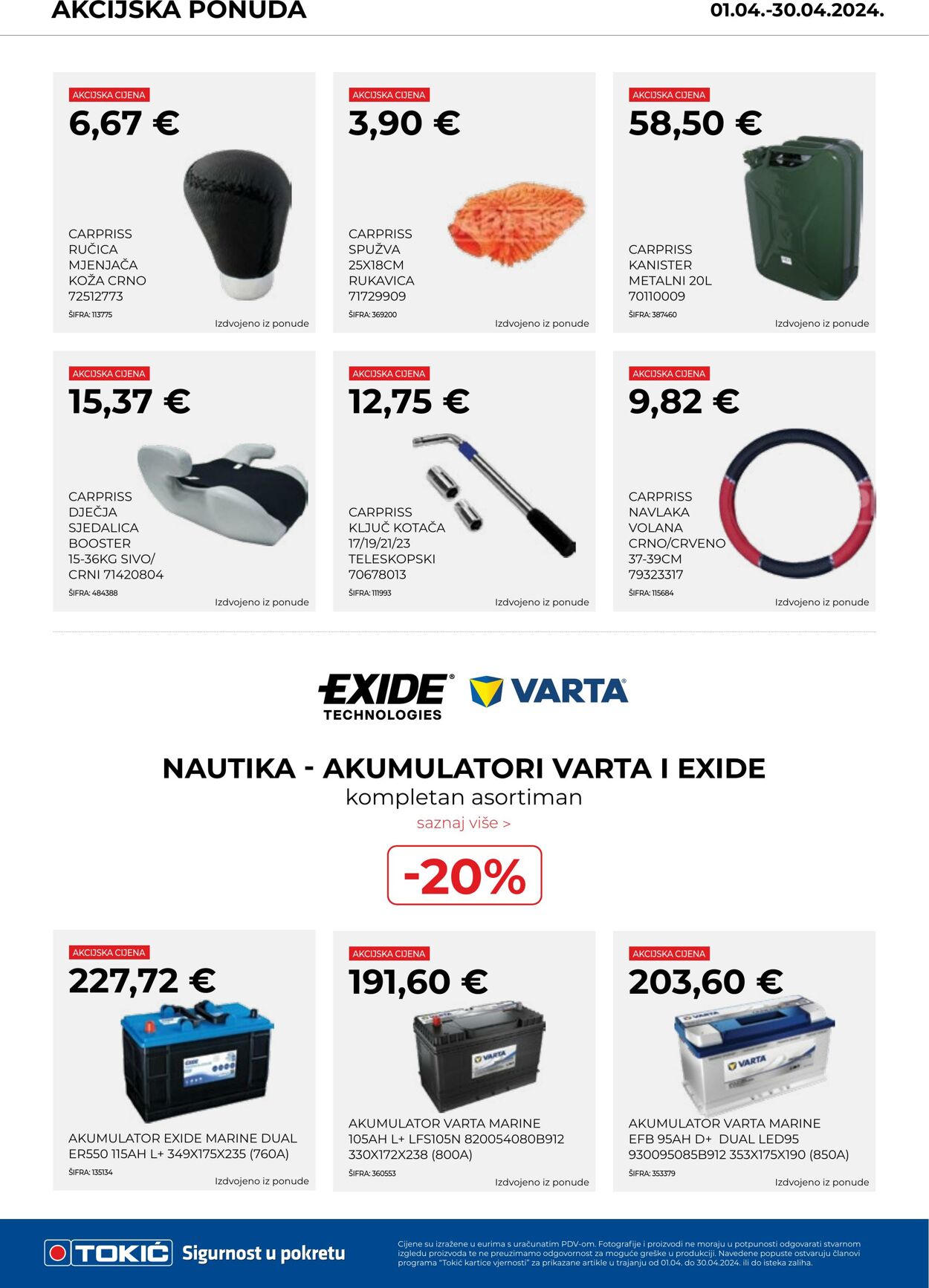 Katalog Tokić 01.04.2024 - 30.04.2024