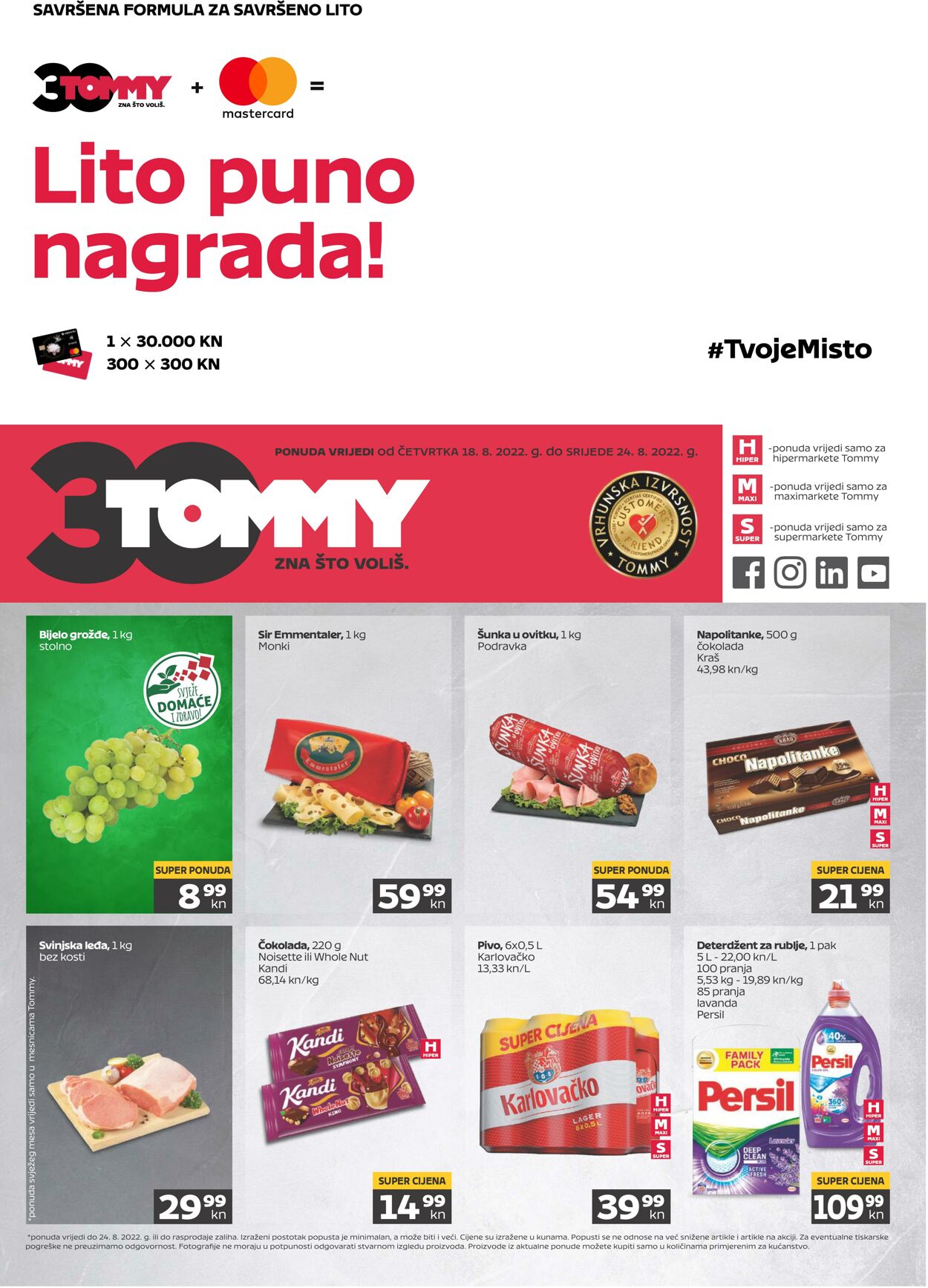 Katalog Tommy 18.08.2022 - 24.08.2022